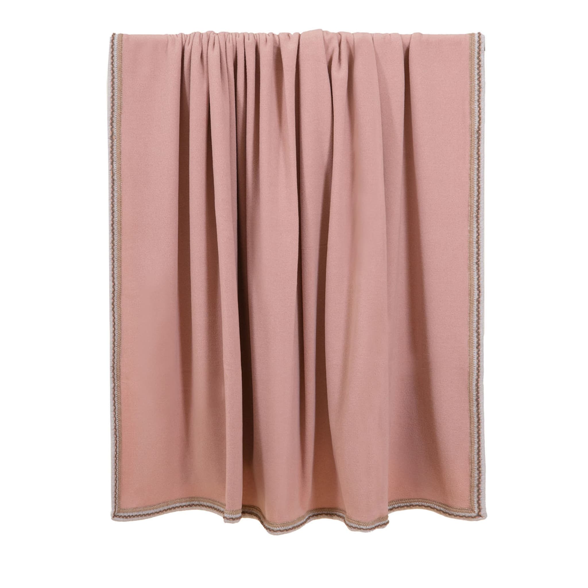 Soft Cotton Pink Blanket - Main view