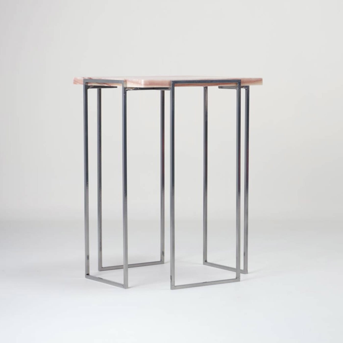 Kaus Cromo Onyx Side Table - DF DesignLab