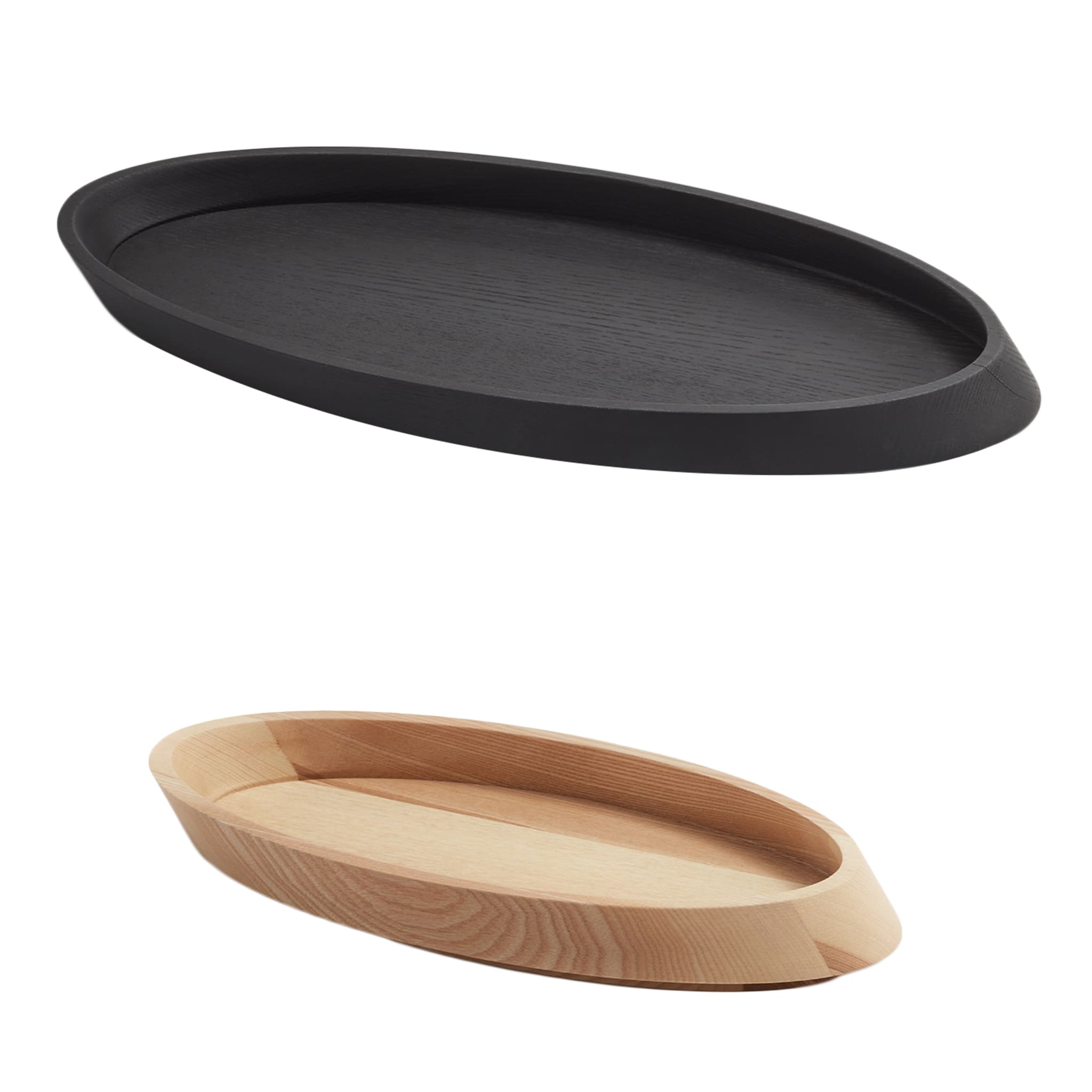 Lily Two-Tone Set of 2 Round Ash Trays by Marta Laudani - Vue principale