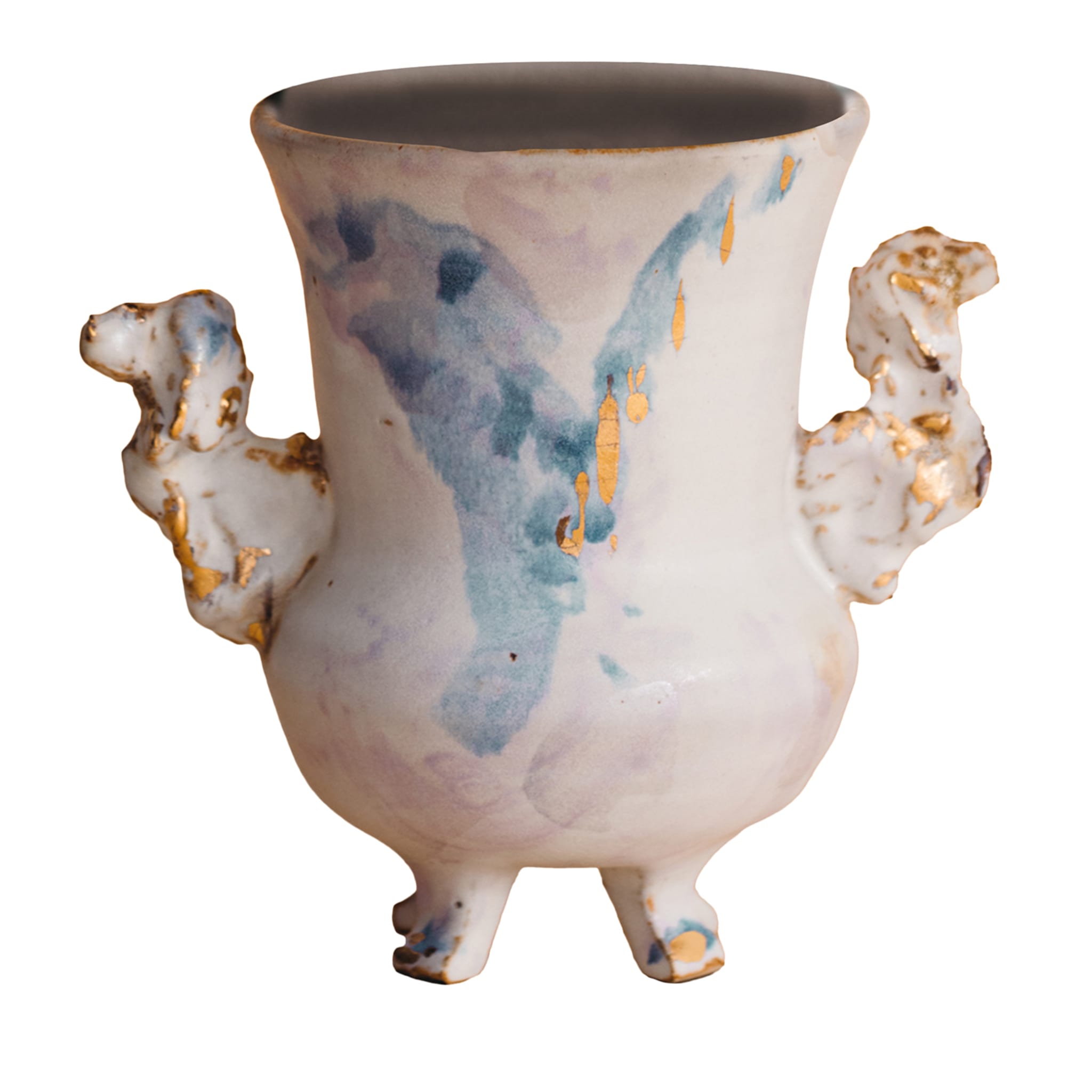 Kleine geflügelte Vase #1 - Hauptansicht