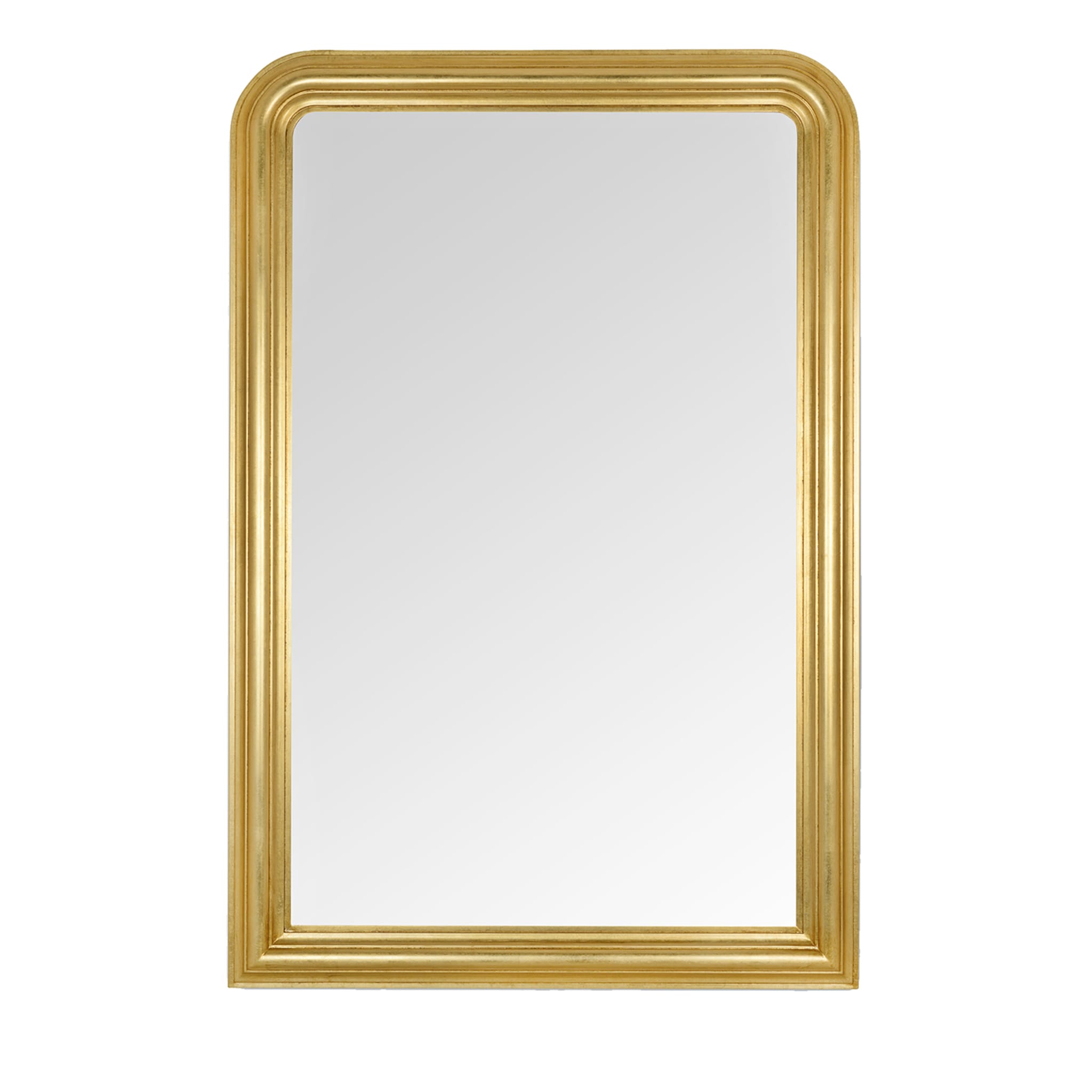 Specchio da parete Giove Louis Philippe in oro - Vista principale