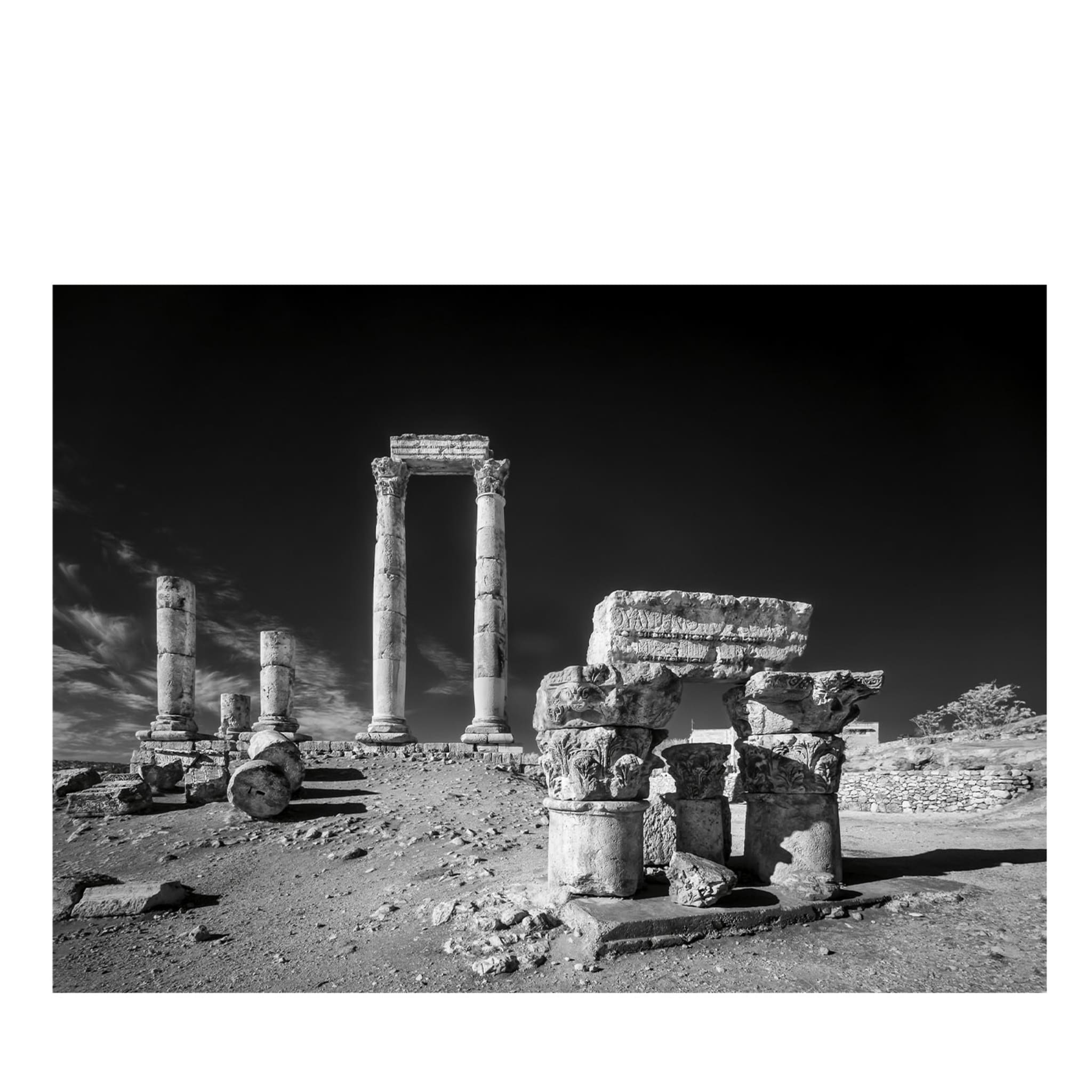 Photographie des ruines - Vue principale