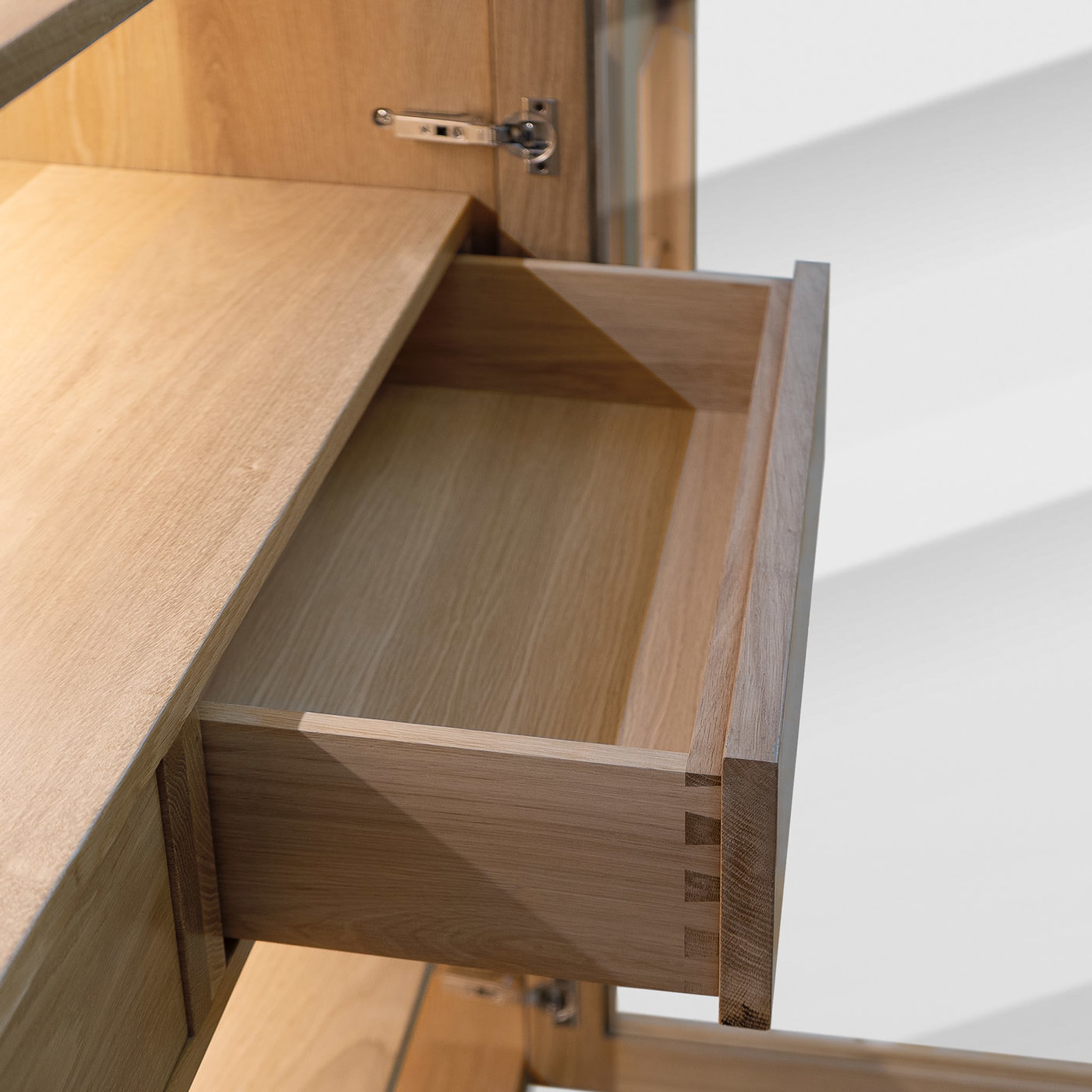 Modular Asymmetrical Durmast Bookcase by Erika Gambella - Alternative view 4