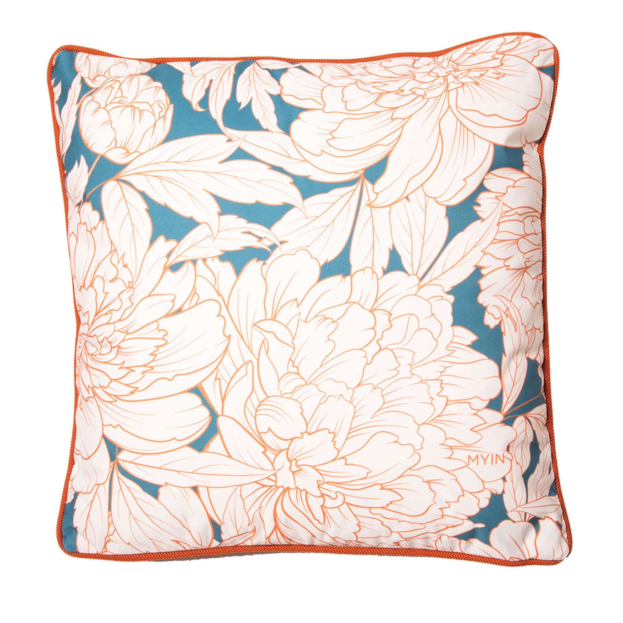 Mia Flora Waterproof Large Cushion by Luciana Gomez - Main view