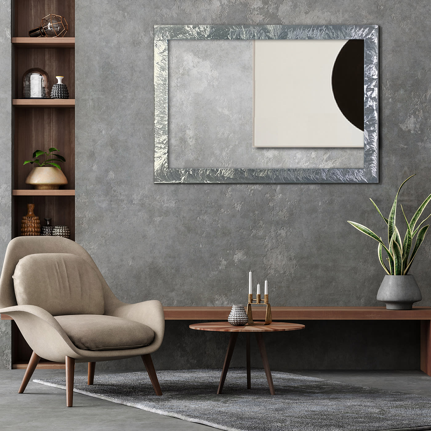 Regular Rectangular Transparent Mirror by Fabio Casali - Casali Home