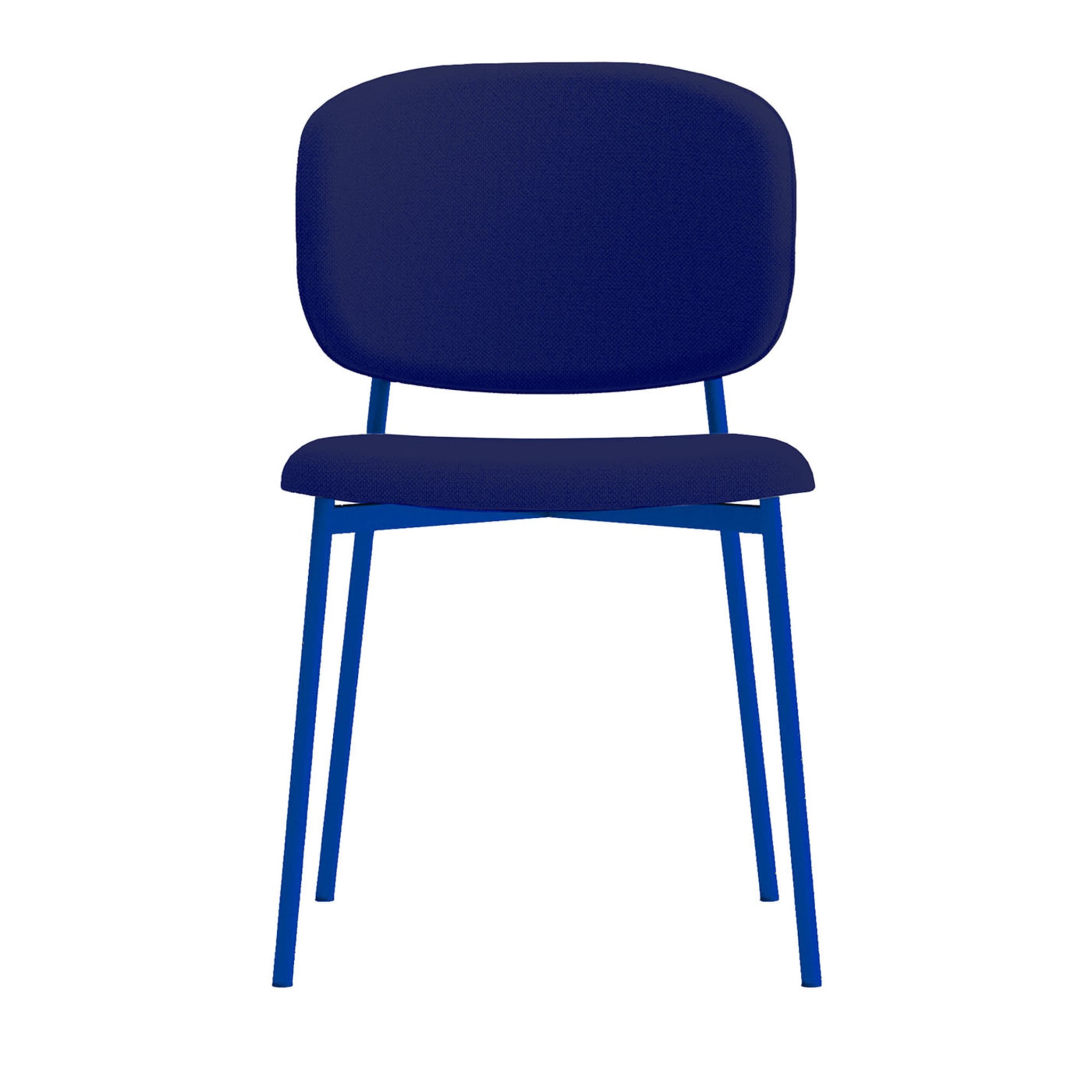 Wround Blauer Stuhl von Copiosa Lab - Hauptansicht