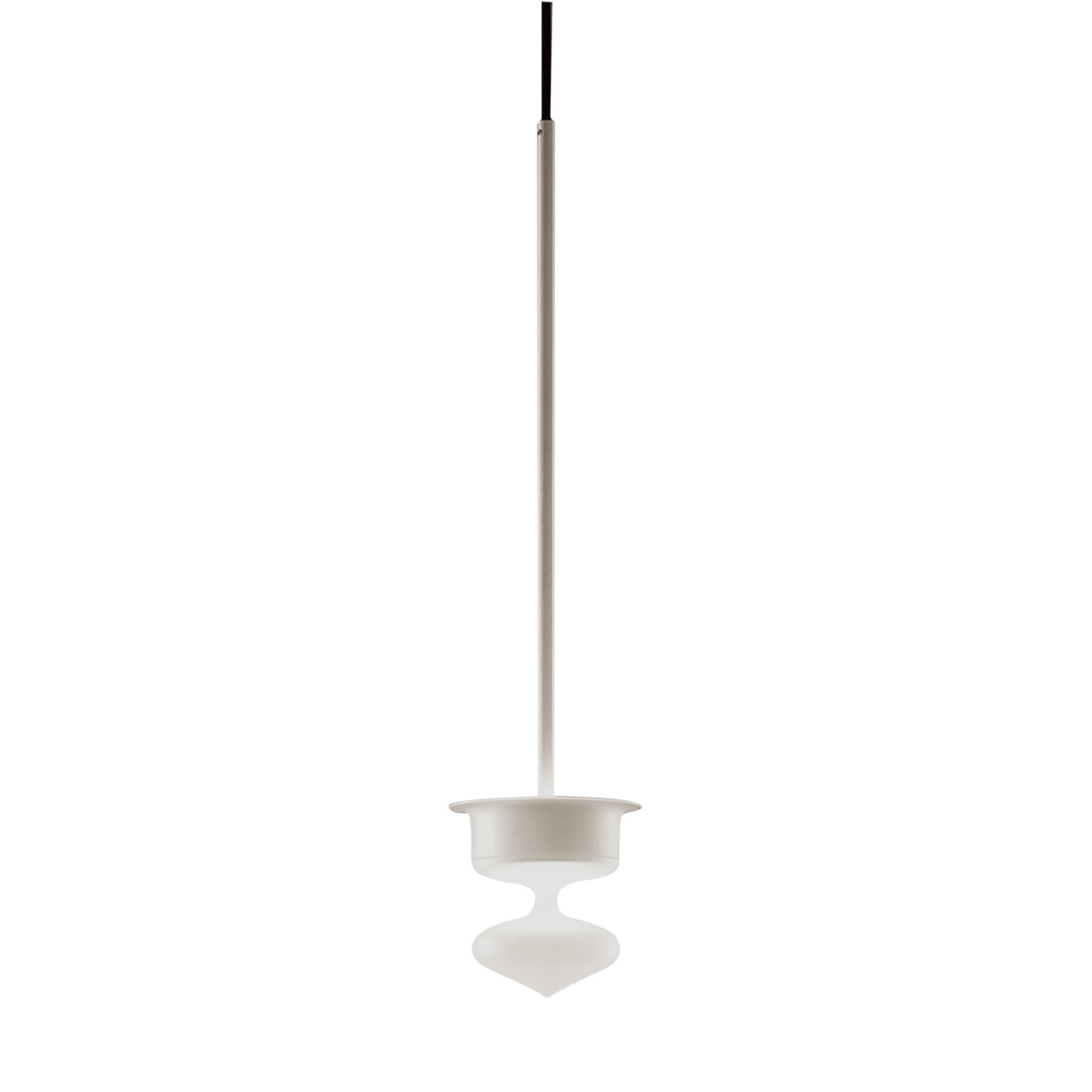 Desideria Small White Pendant Lamp - Main view