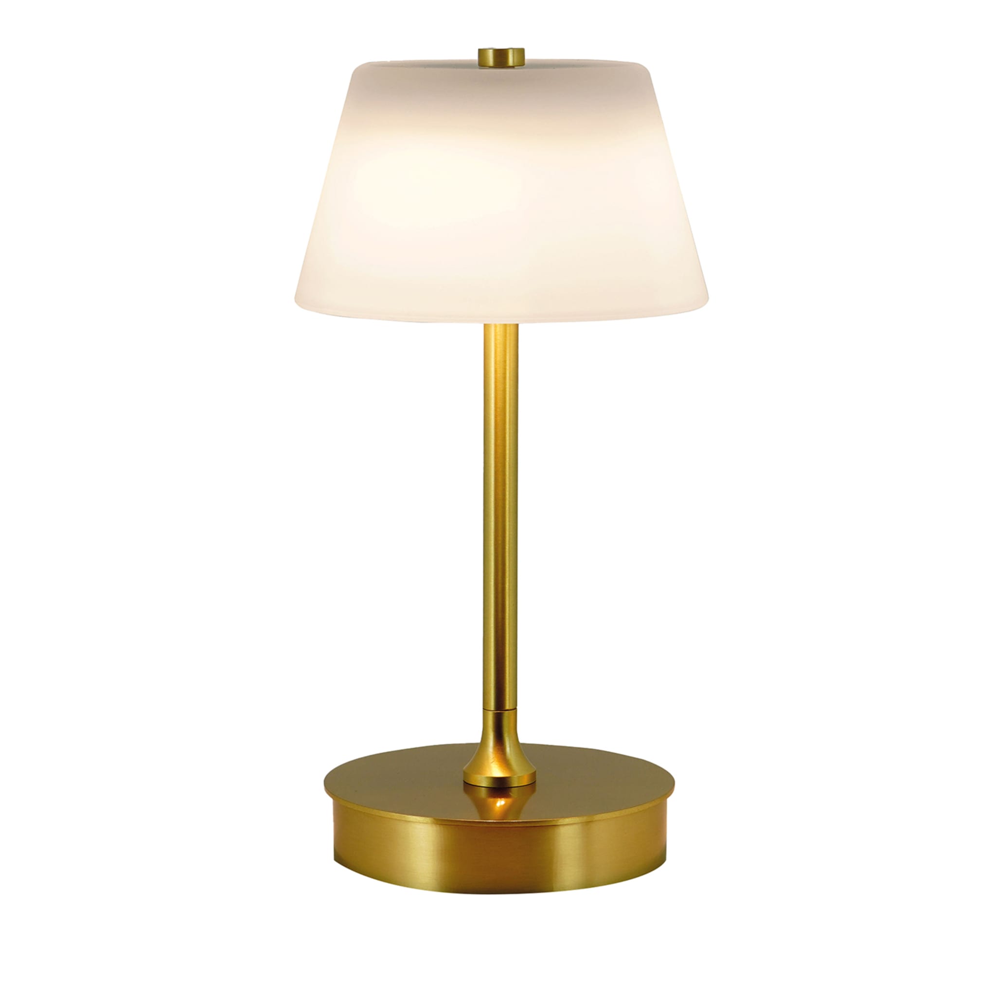 Lampe de table Lumetto en laiton satiné par Stefano Tabarin - Vue principale
