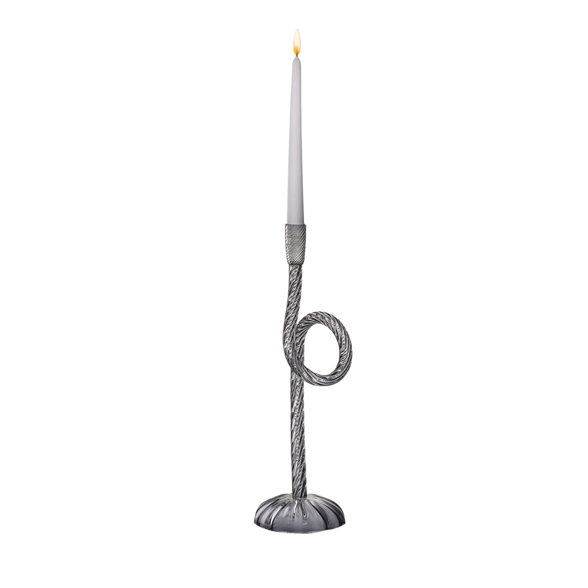 Venetian Gray Knot Candle Holder - Main view