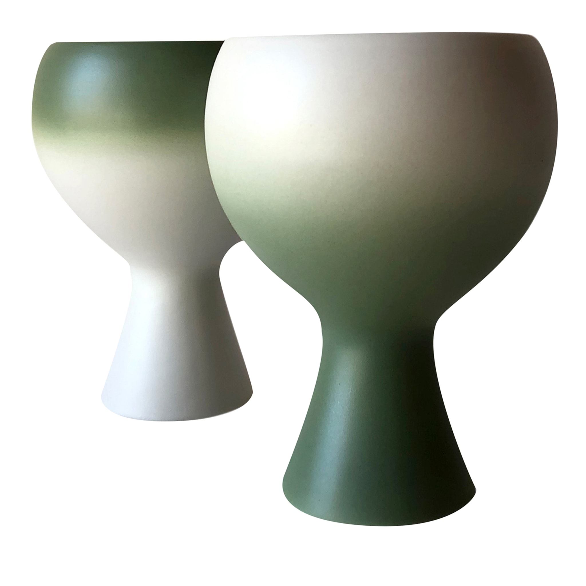 Set de 2 tasses Inseparabili Green - Vue principale