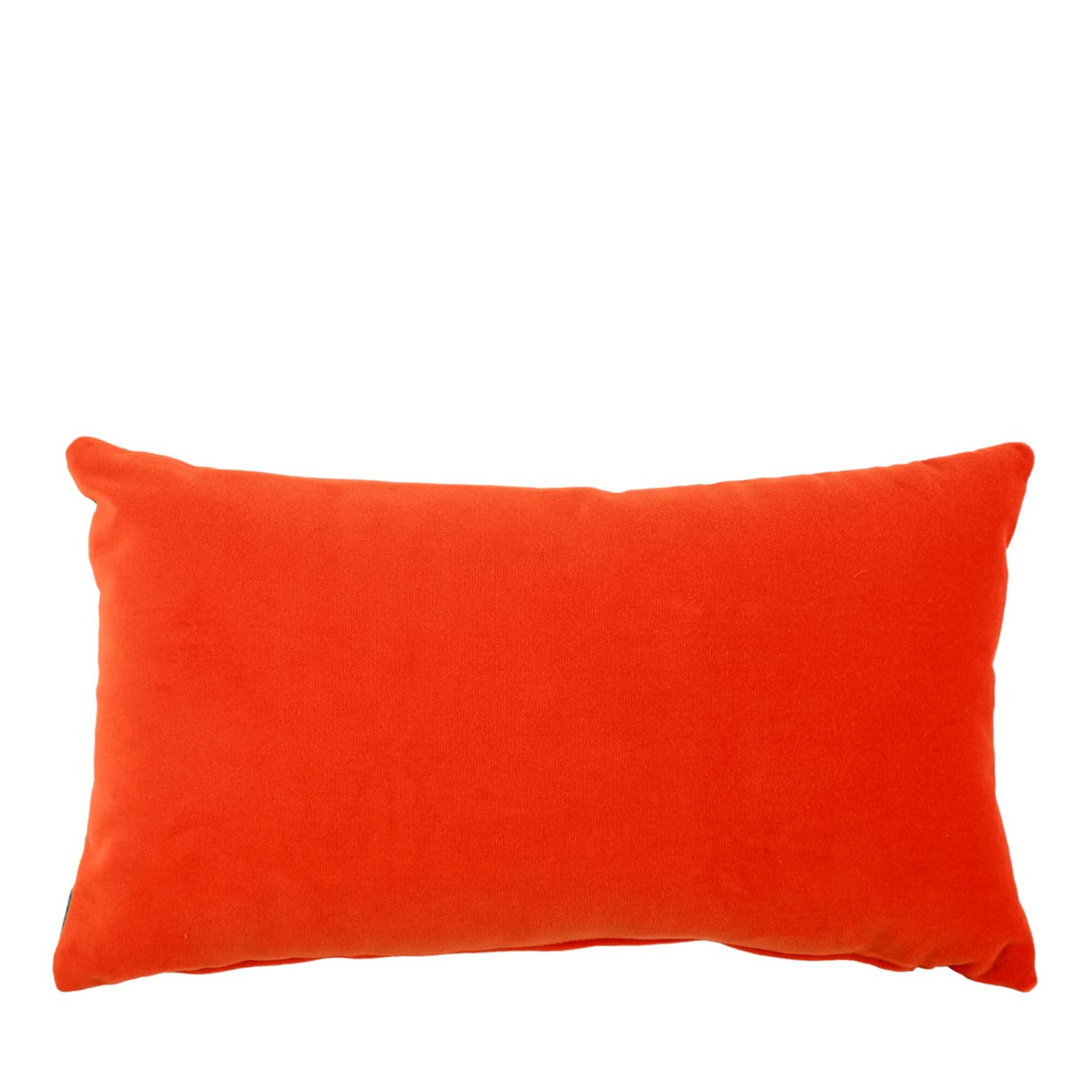 Tiffany Bis Cushion in polka dots jacquard fabric - Alternative view 1