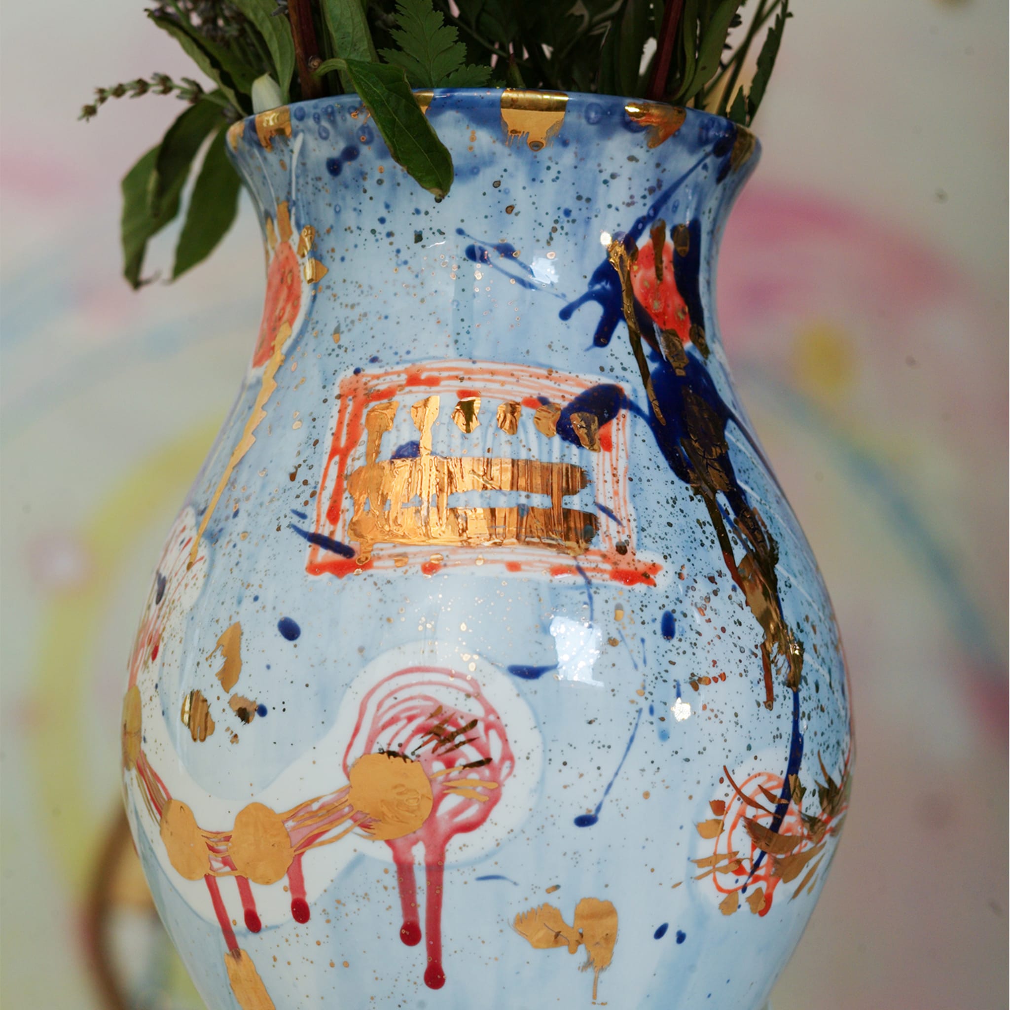Aphrodite Blaue Vase - Alternative Ansicht 1