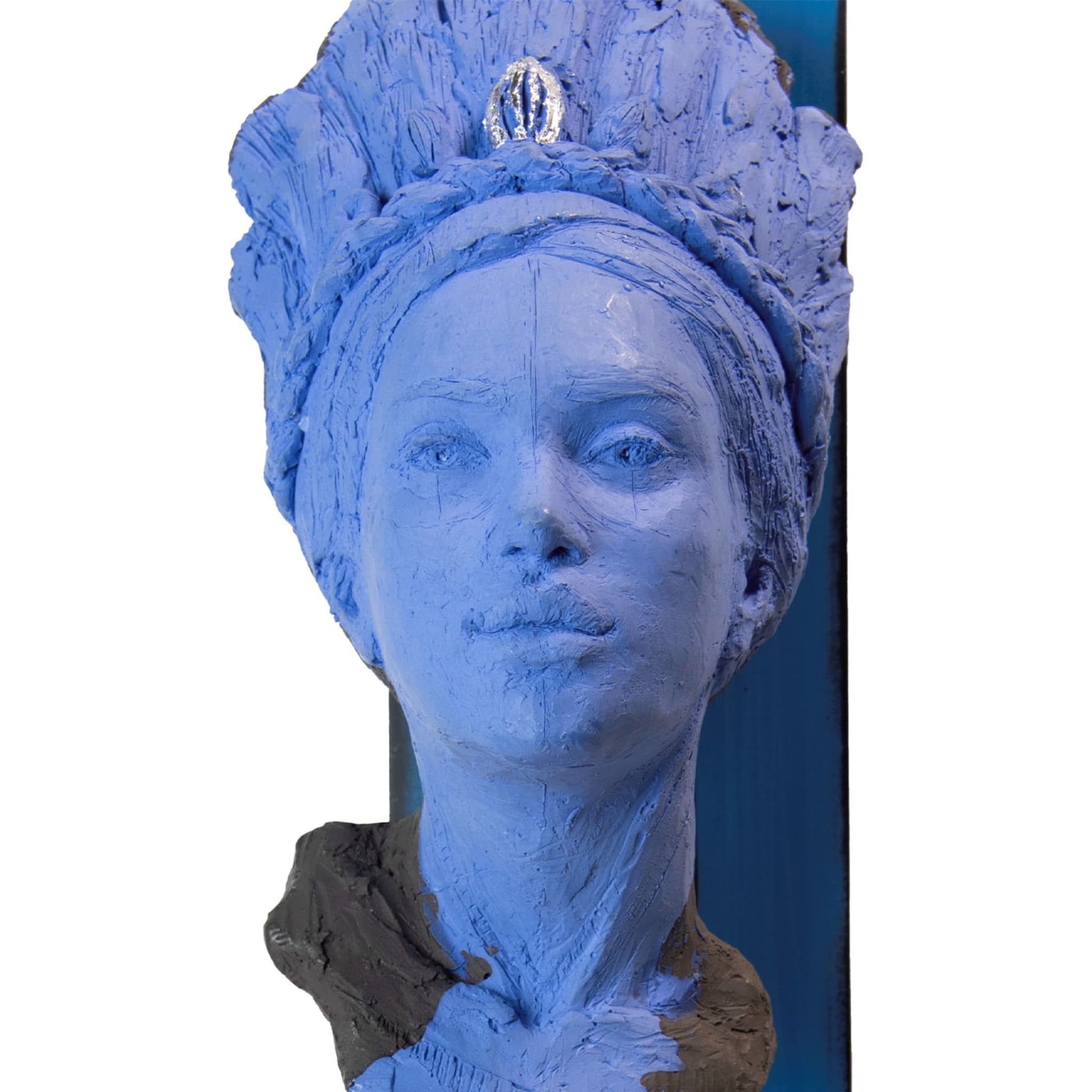 Matrilineare I Blue Sculpture - Alternative view 4