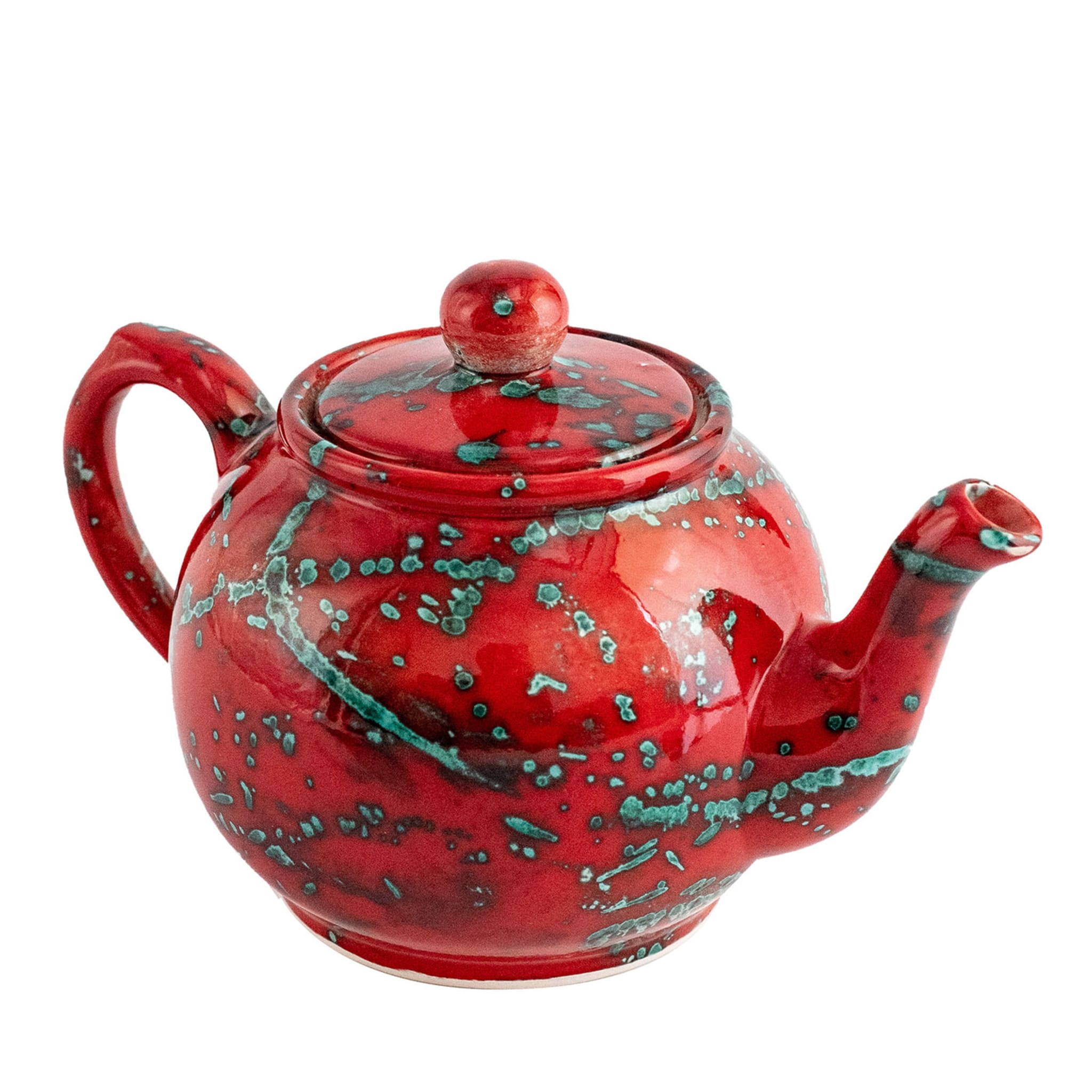 Teiera in Ceramica Rossa