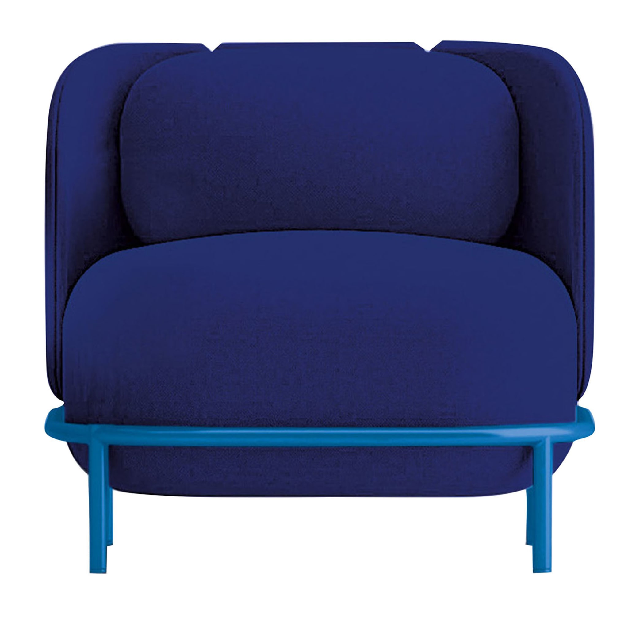 Bold Blue Lounge Chair by Studio Pastina - Main view