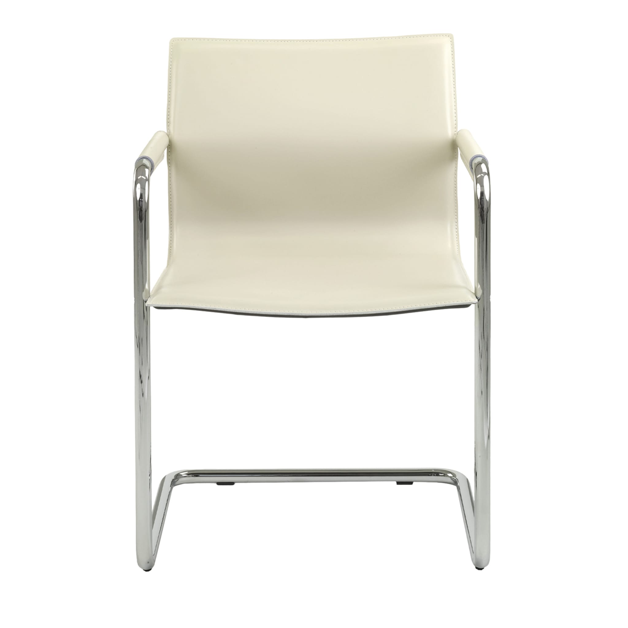  Lybra Stuhl mit bedeckten Armlehnen - Hauptansicht
