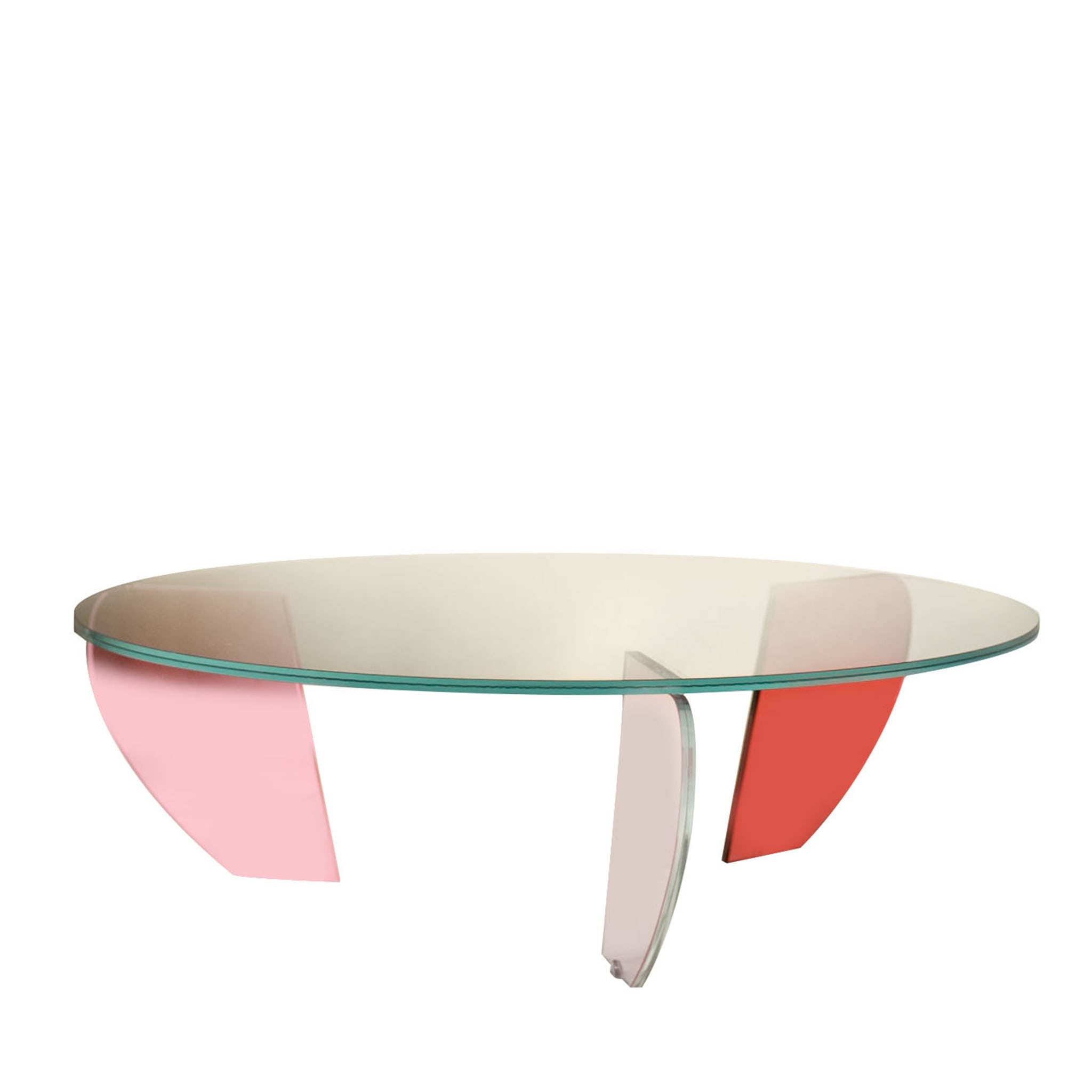 Teo Large Colored Coffee Table by Andrea Petterini - Main view