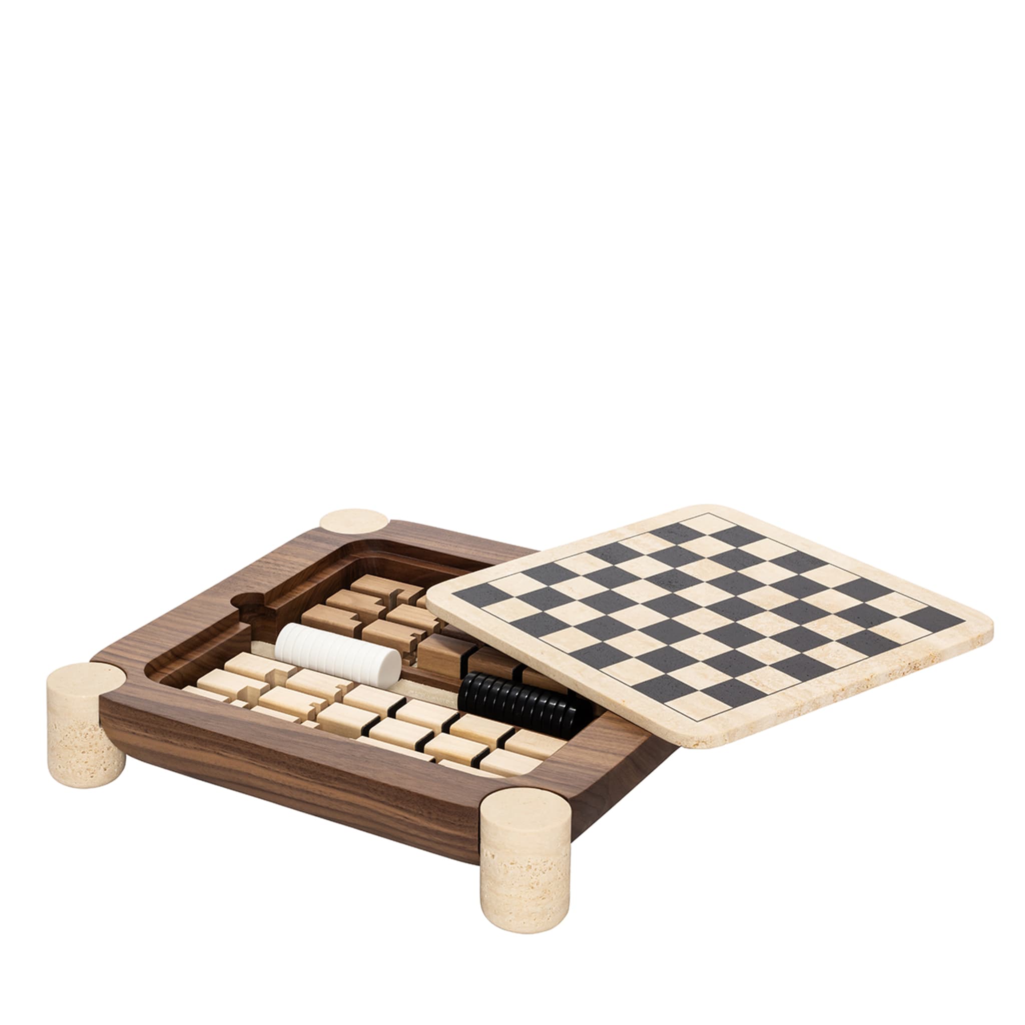 Mocambo Chess Draughts Game Set Design by Simone Fanciullacci - Alternative view 3