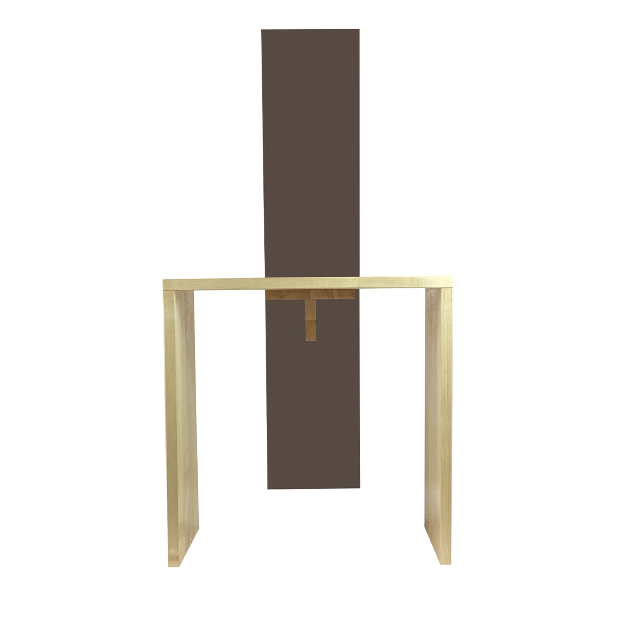 Chaise brune Cimabue de Ferdinando Meccani - Vue alternative 5