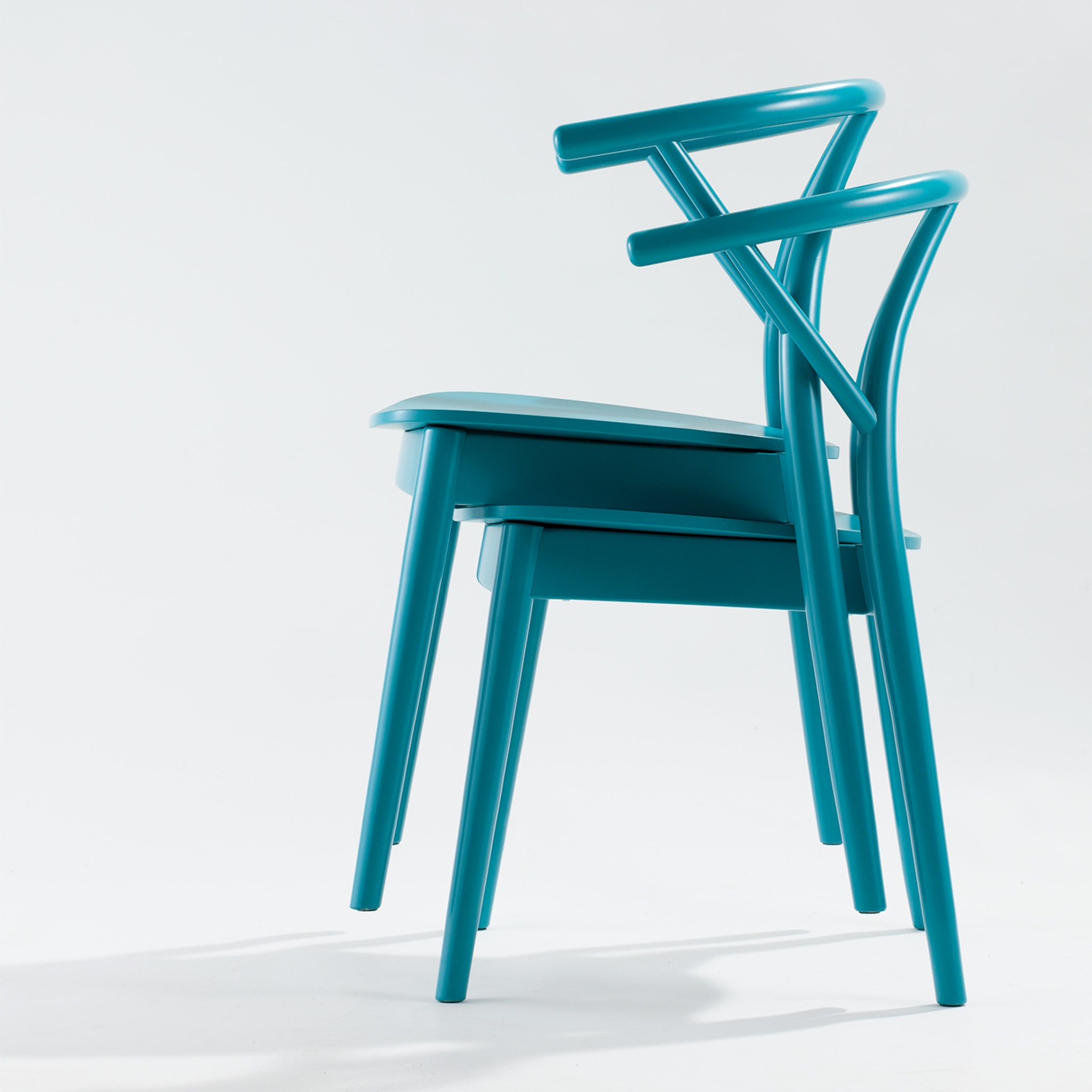 Yelly 971 Light Blue Chair by Markus Johansson - Alternative view 2