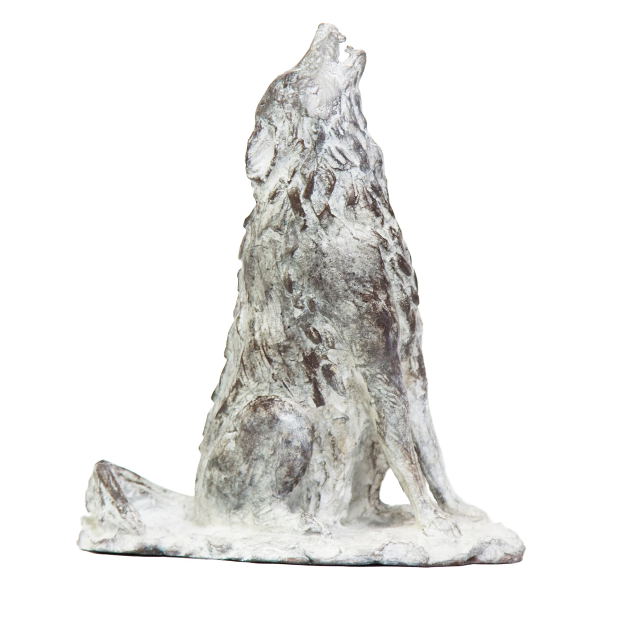 Howling Wolf Sculpture - Main view