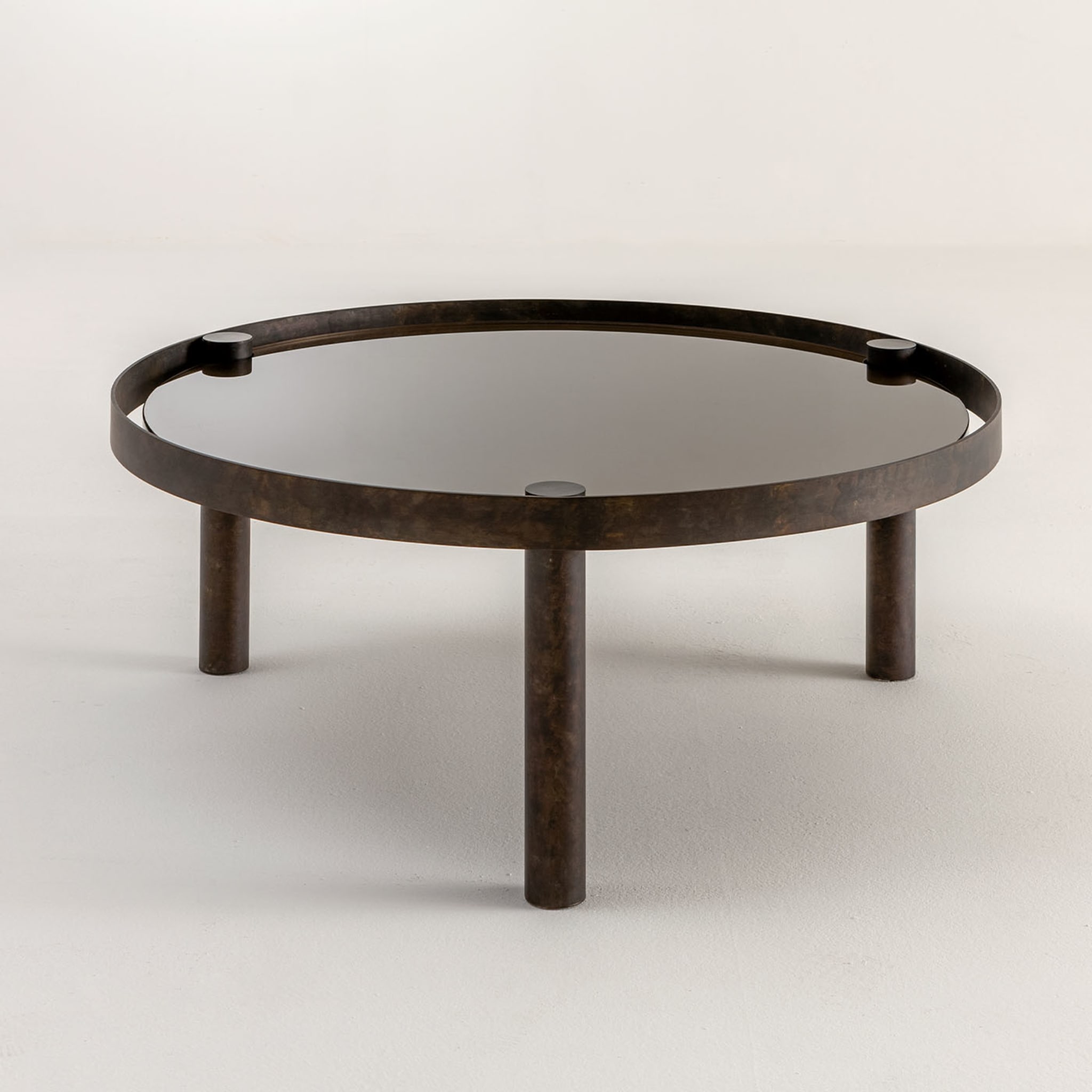 Tray Round Black Coffee Table - Alternative view 1