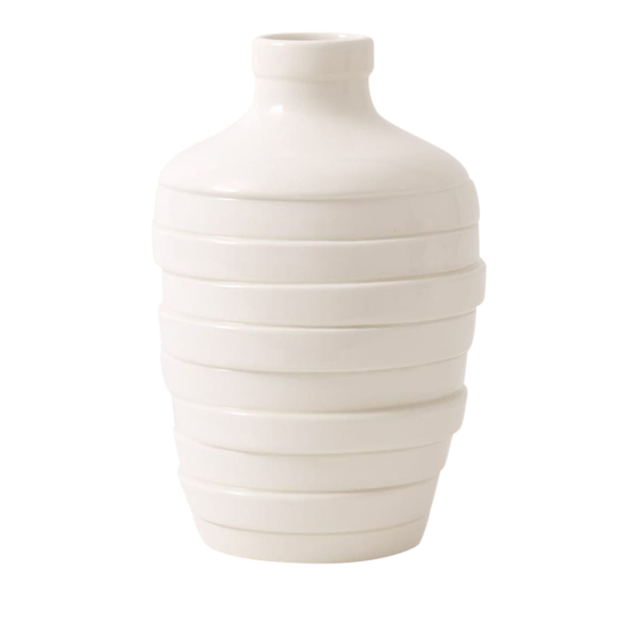Gioia Große Weiße Vase - Hauptansicht