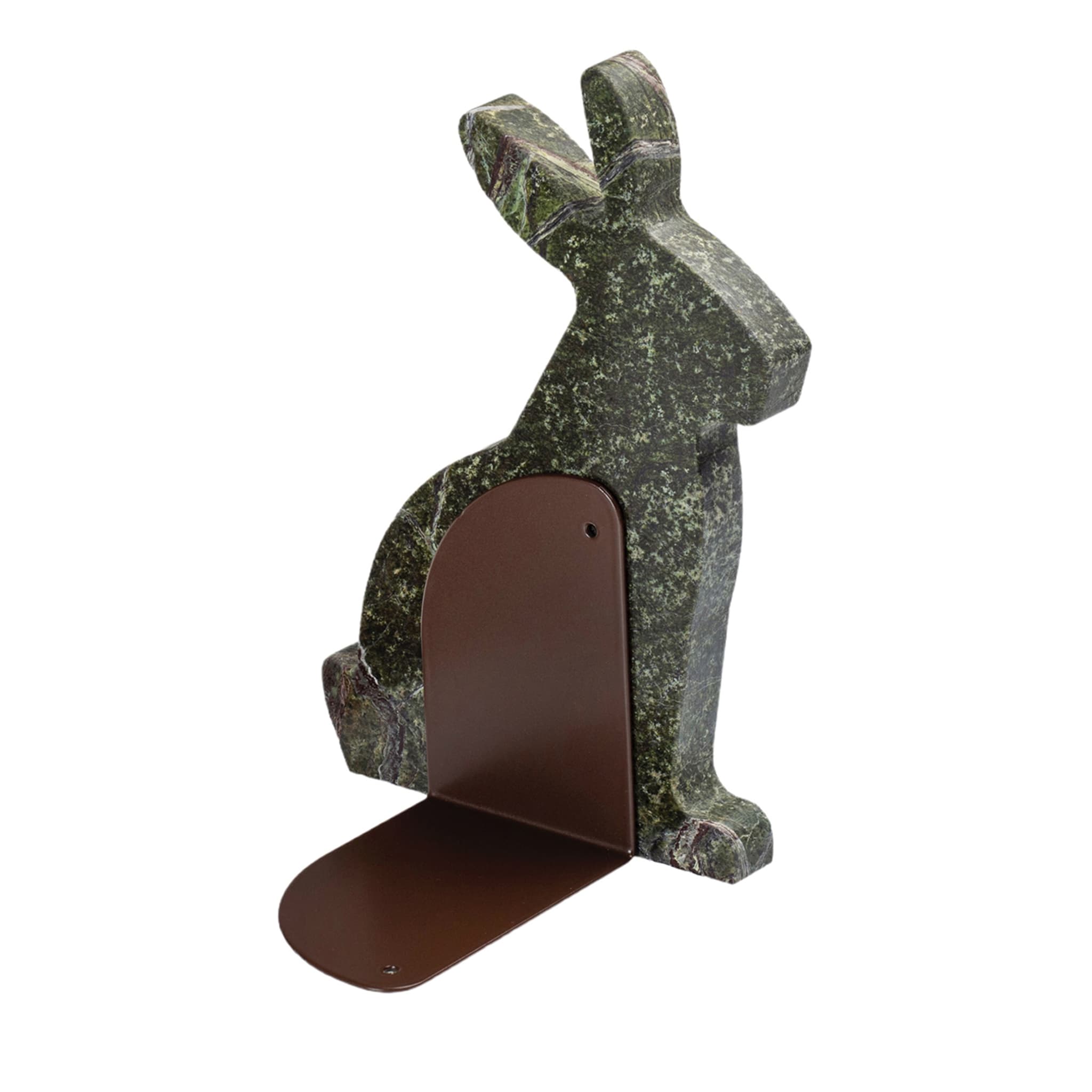 Bunny Picasso Green Right Bookend by Alessandra Grasso - Main view