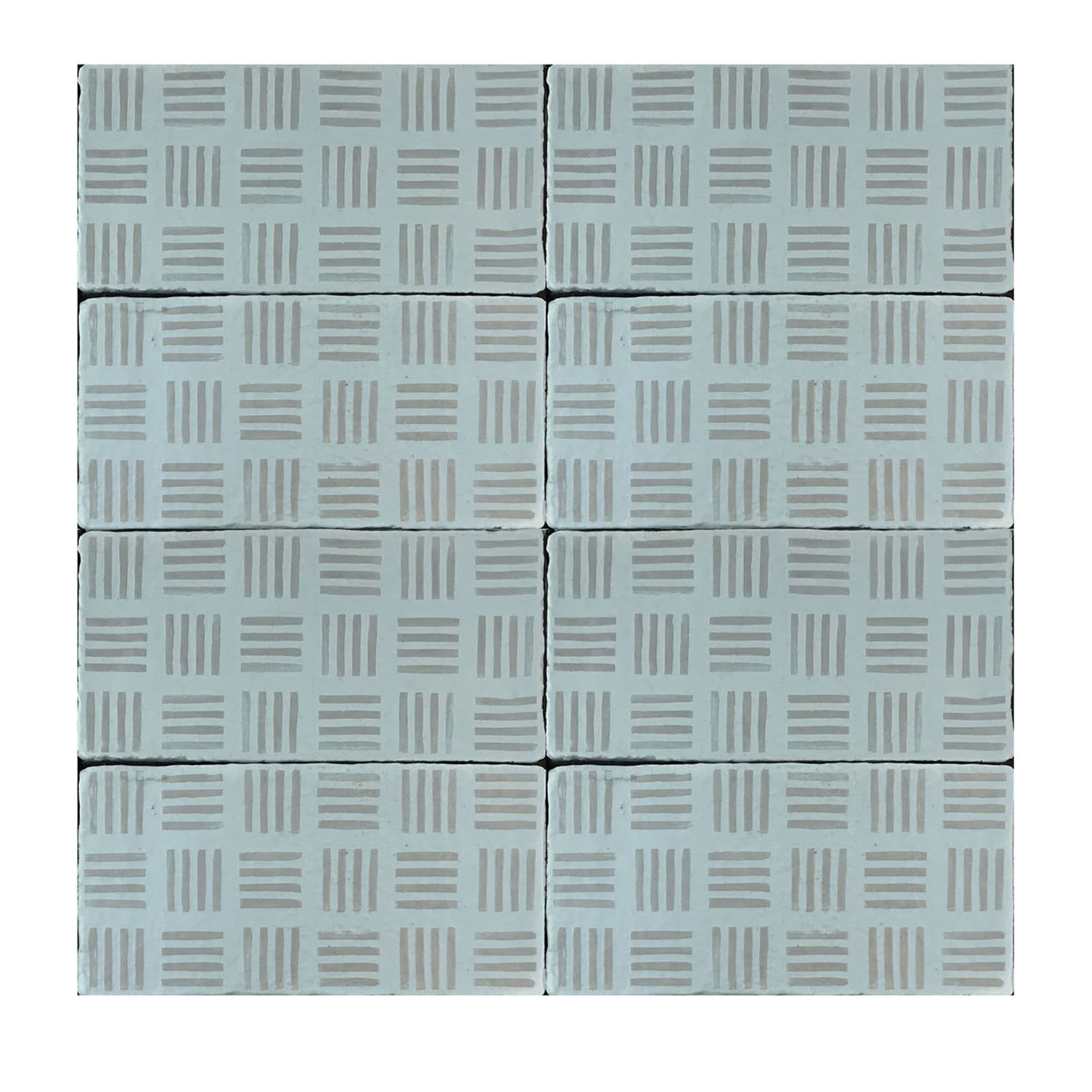 Daamè Set di 50 piastrelle rettangolari grigio chiaro #2 - Vista principale
