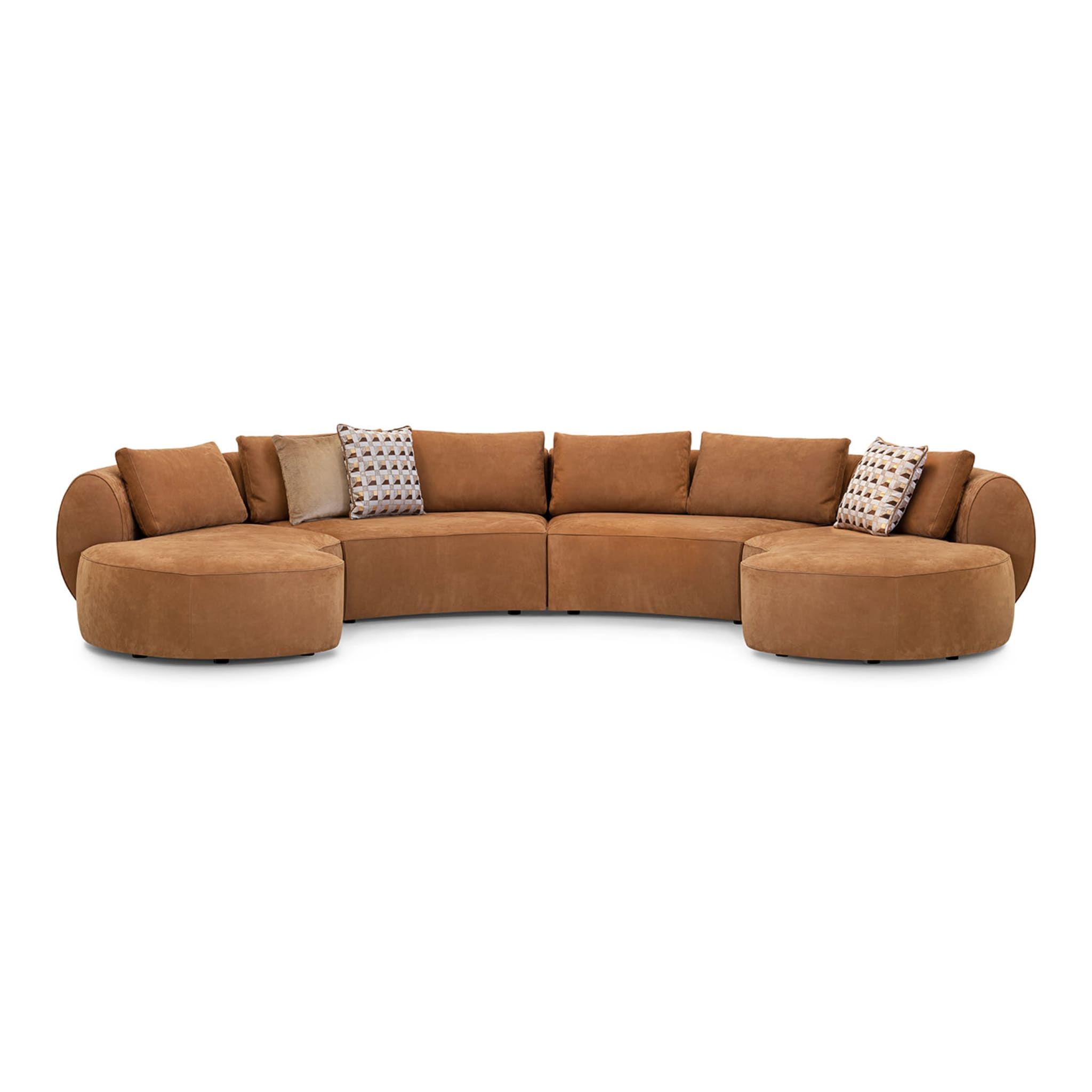 Botero Light Brown Modular Sofa - Alternative view 1