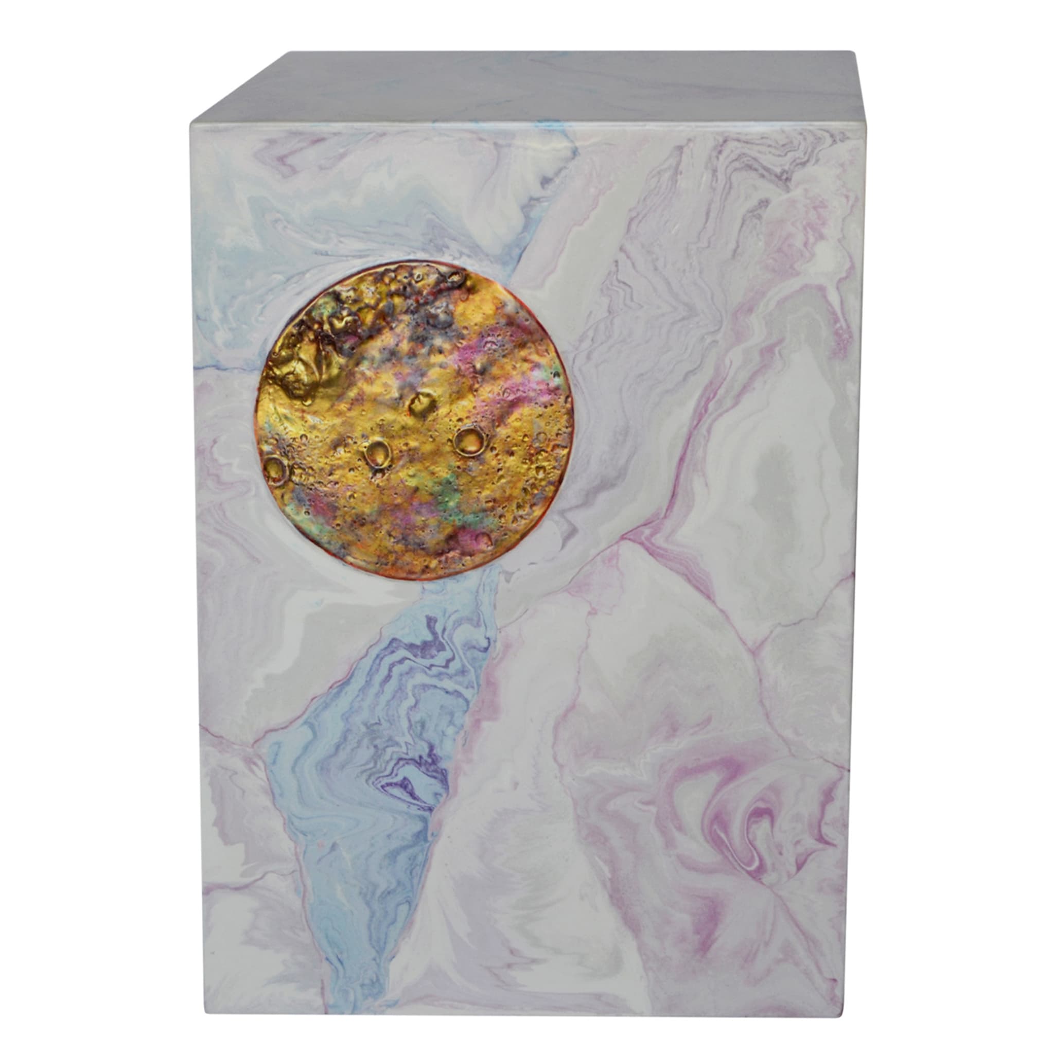Pink Scagliola Art Side Table - Alternative view 5