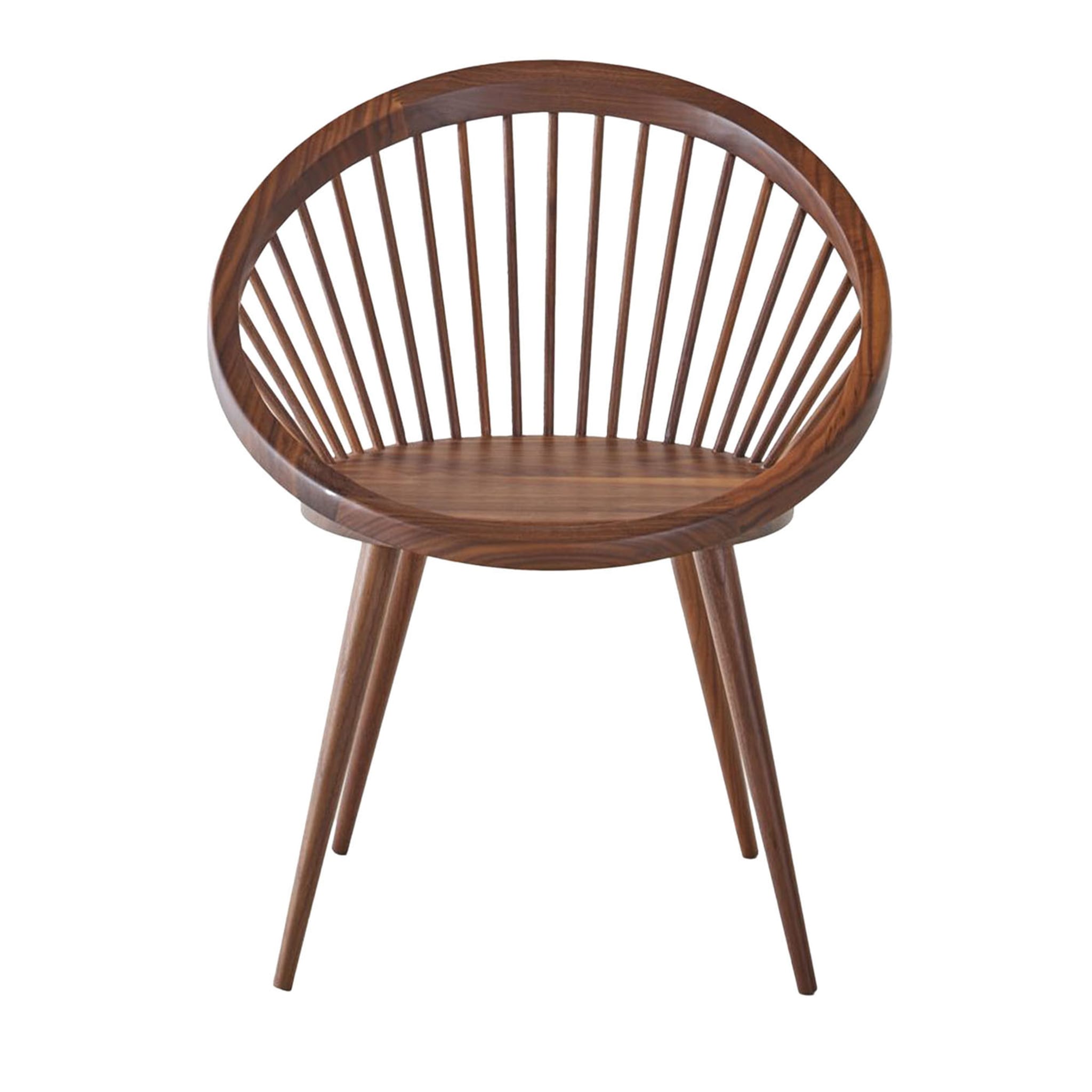 Cannaregio Stuhl aus Canaletto Nussbaumholz - Hauptansicht