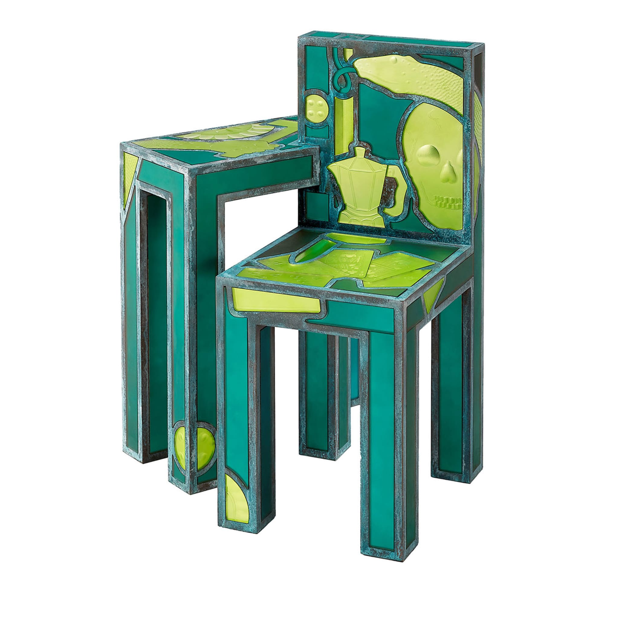 Past Green Chair By Leo De Carlo - Main view