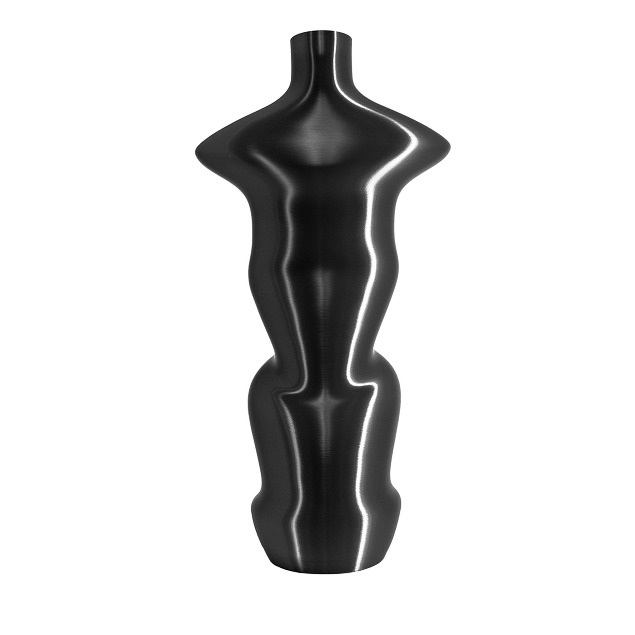 Vase-sculpture Altair noir  - Vue principale