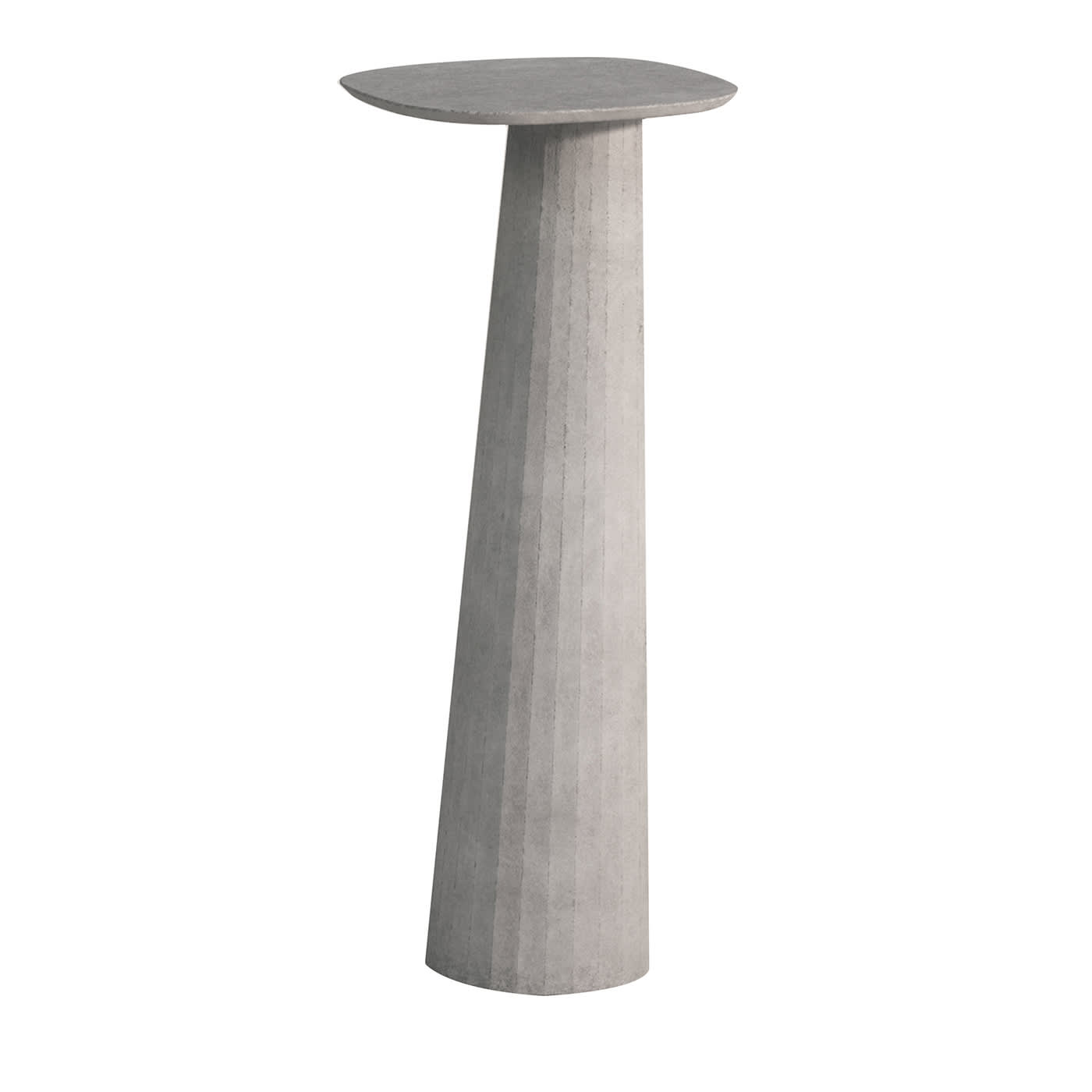 Fusto Silver Pedestal - Forma & Cemento