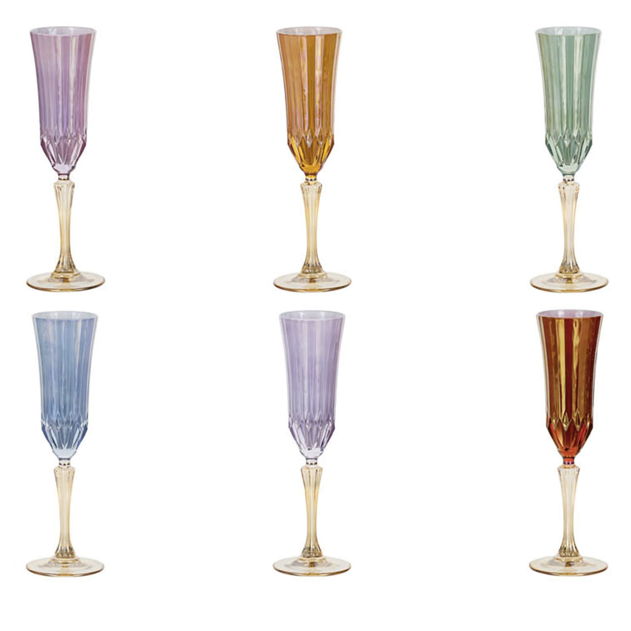 Set of 6 Doge Champagne Chalices - Main view