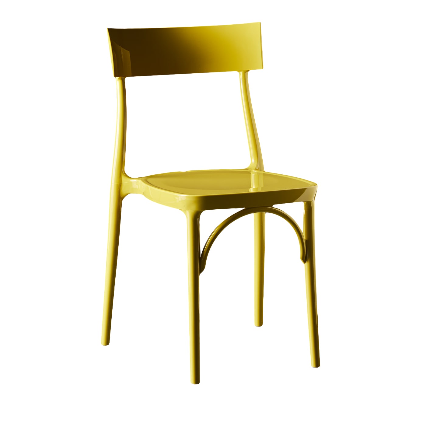 Set of 2 Milano 2015 Mustard Chairs - Colico