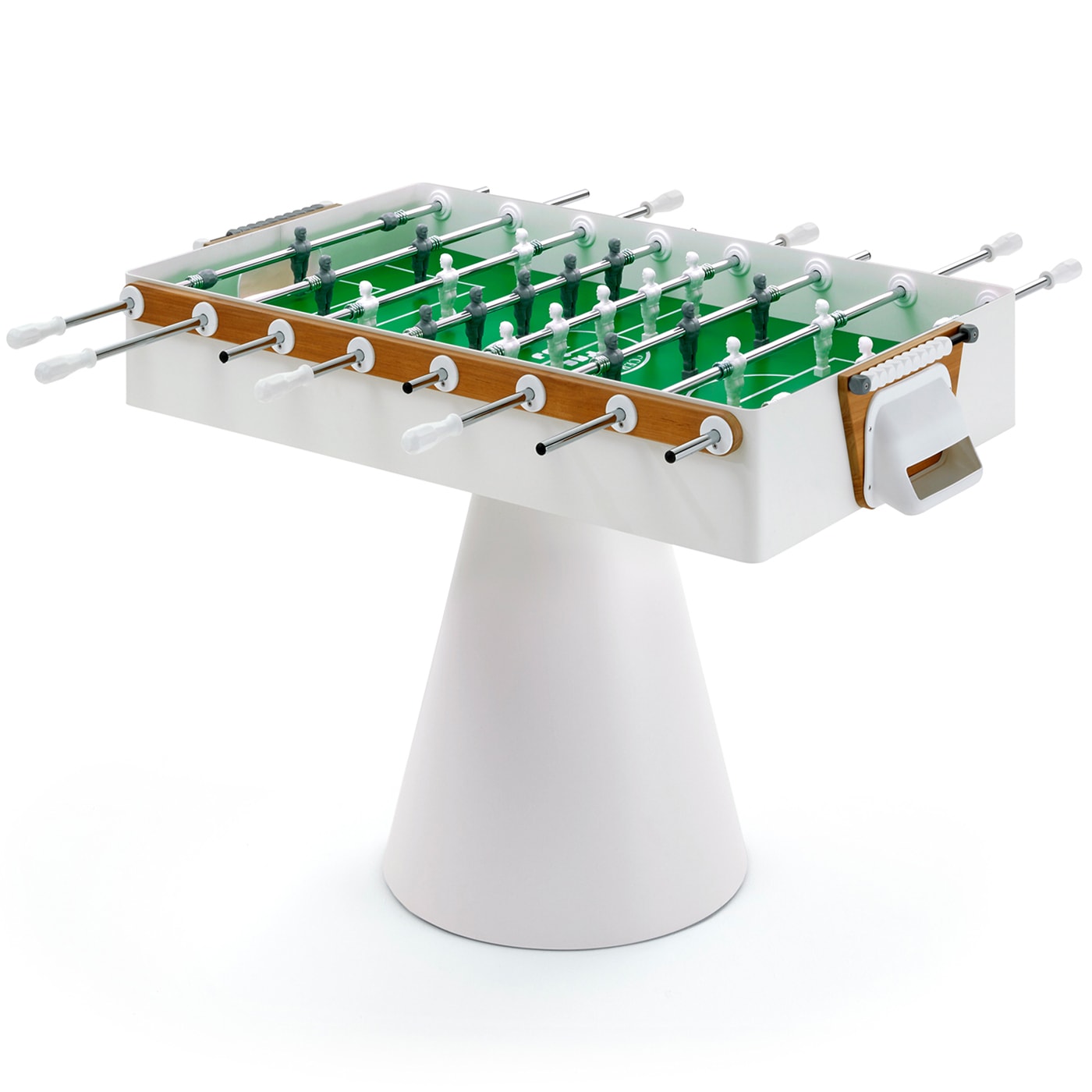 Ciclope Foosball Table White by Basaglia + Rota Nodari - Fas Pendezza