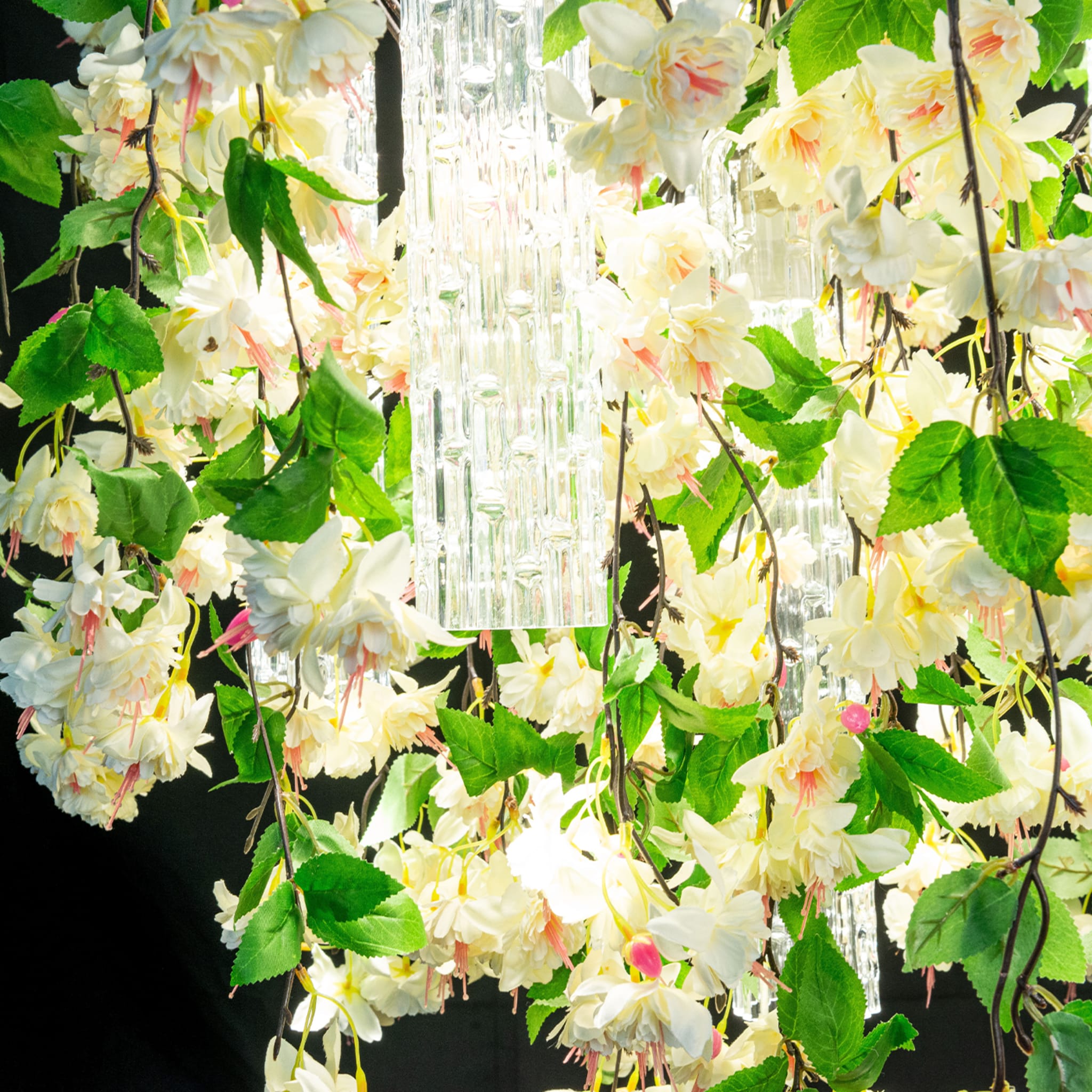 Lampe de plafond Flower Power White Cascade Round Large - Vue alternative 2