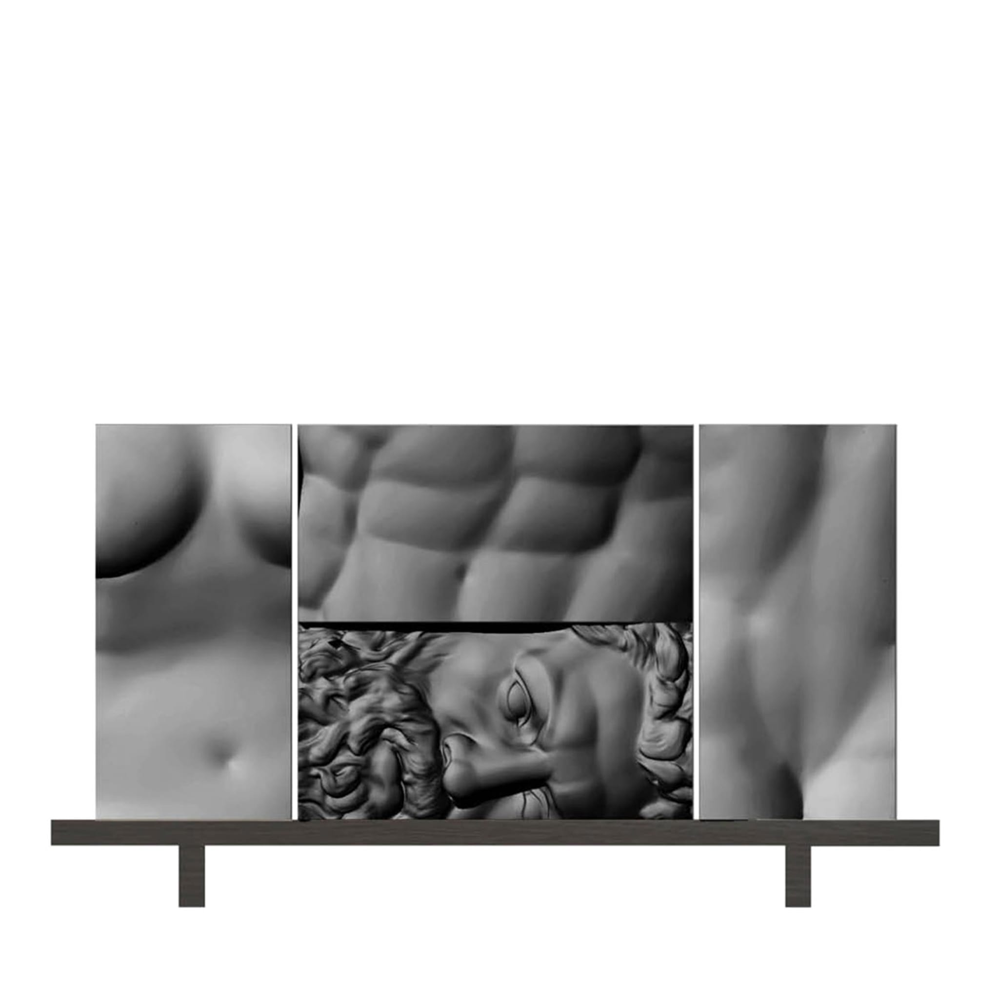 Ercole e Afrodite 5-Piece Modular Black Sideboard by Driade Lab - Vue principale