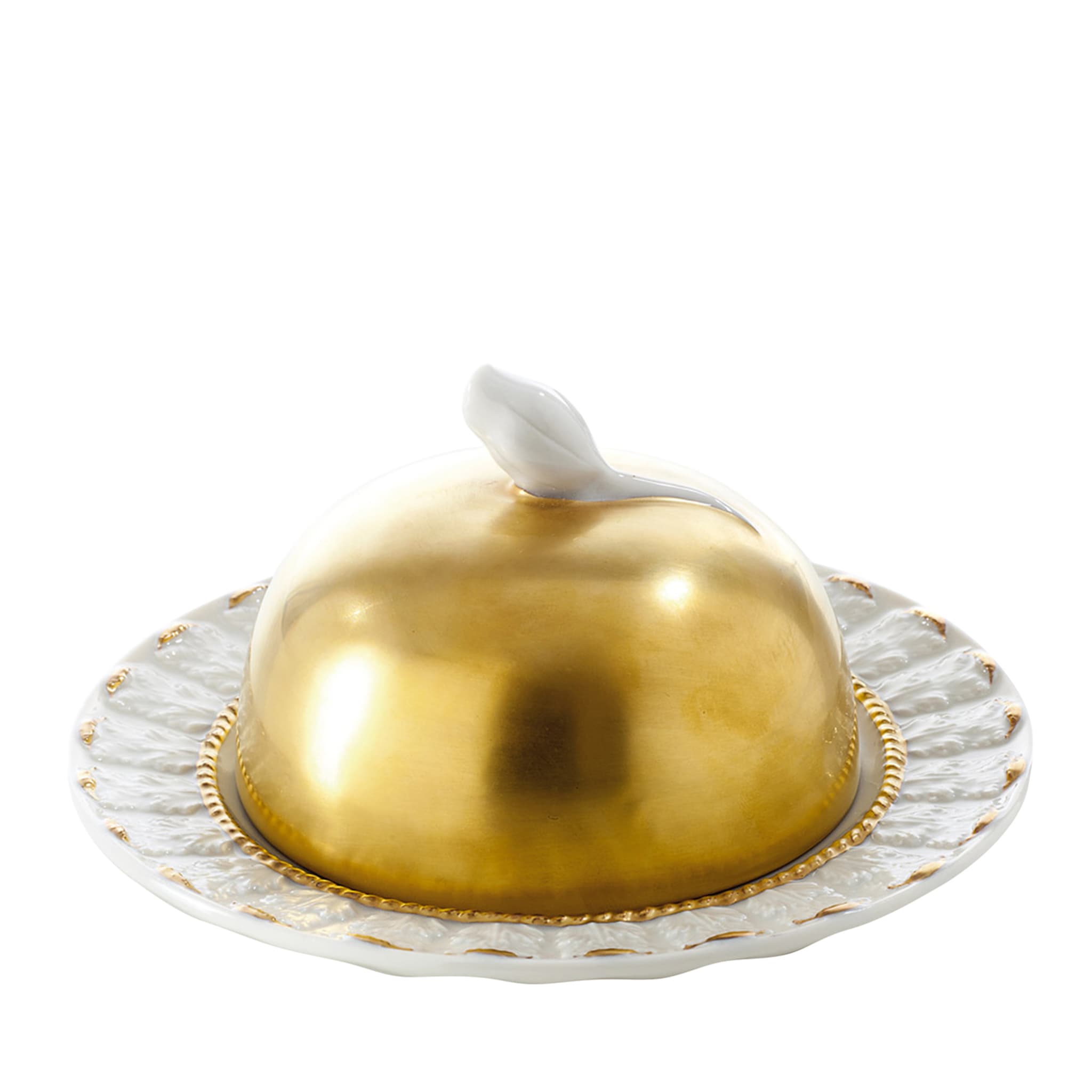 QUEEN ELIZABETH BUTTER DISH WITH CLOCHE - Main view