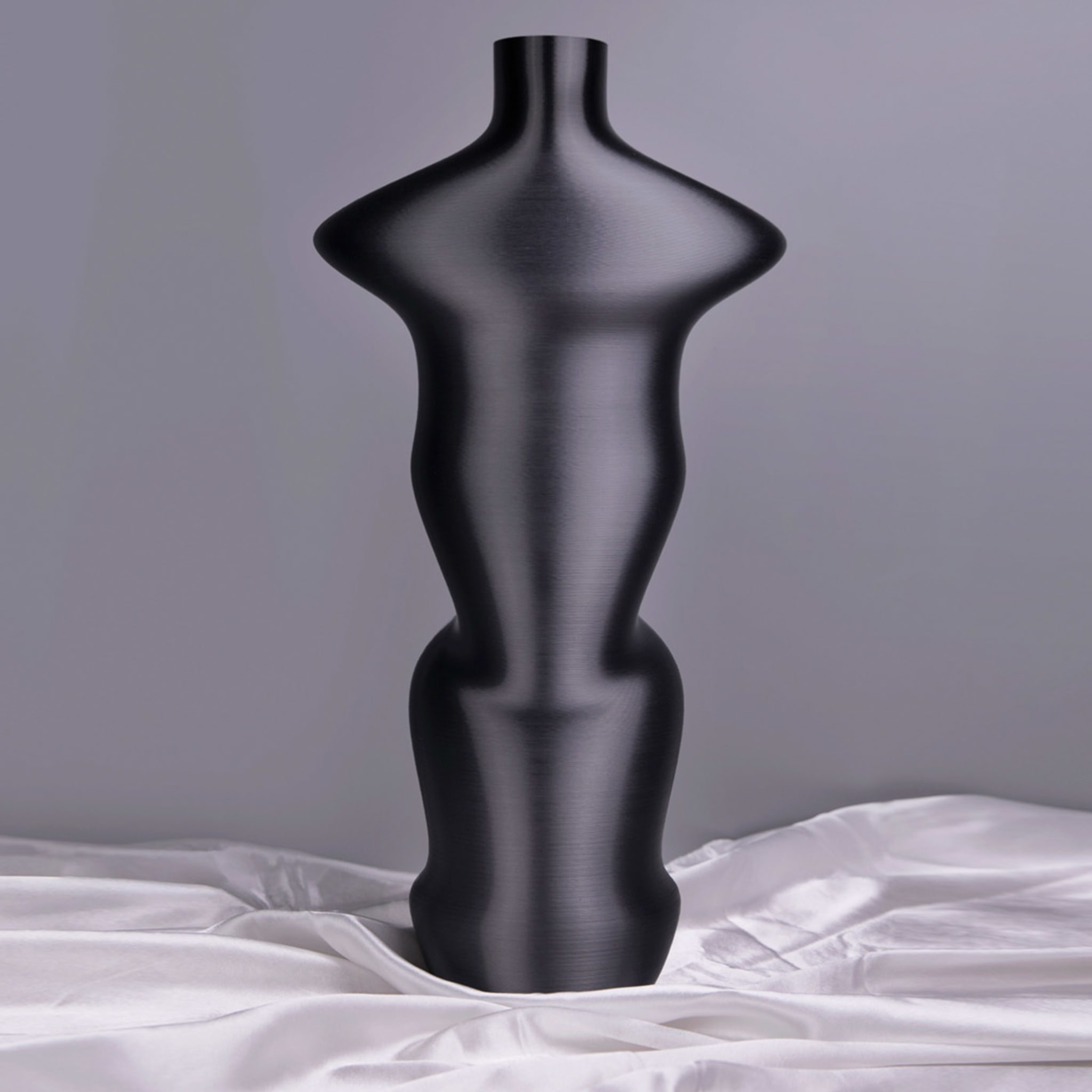 Vase-sculpture Altair noir  - Vue alternative 5