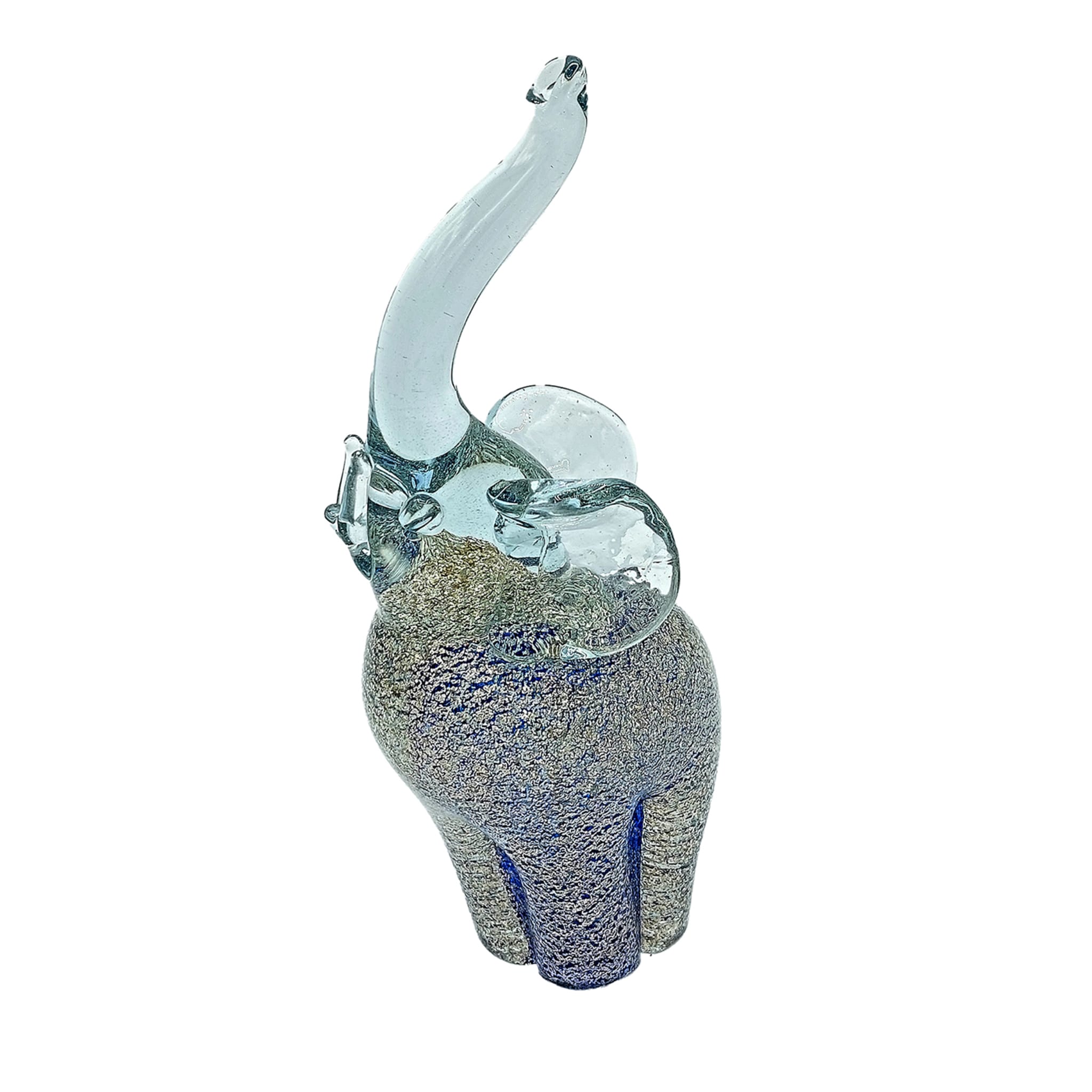 Elefantidae Glasskulptur - Hauptansicht