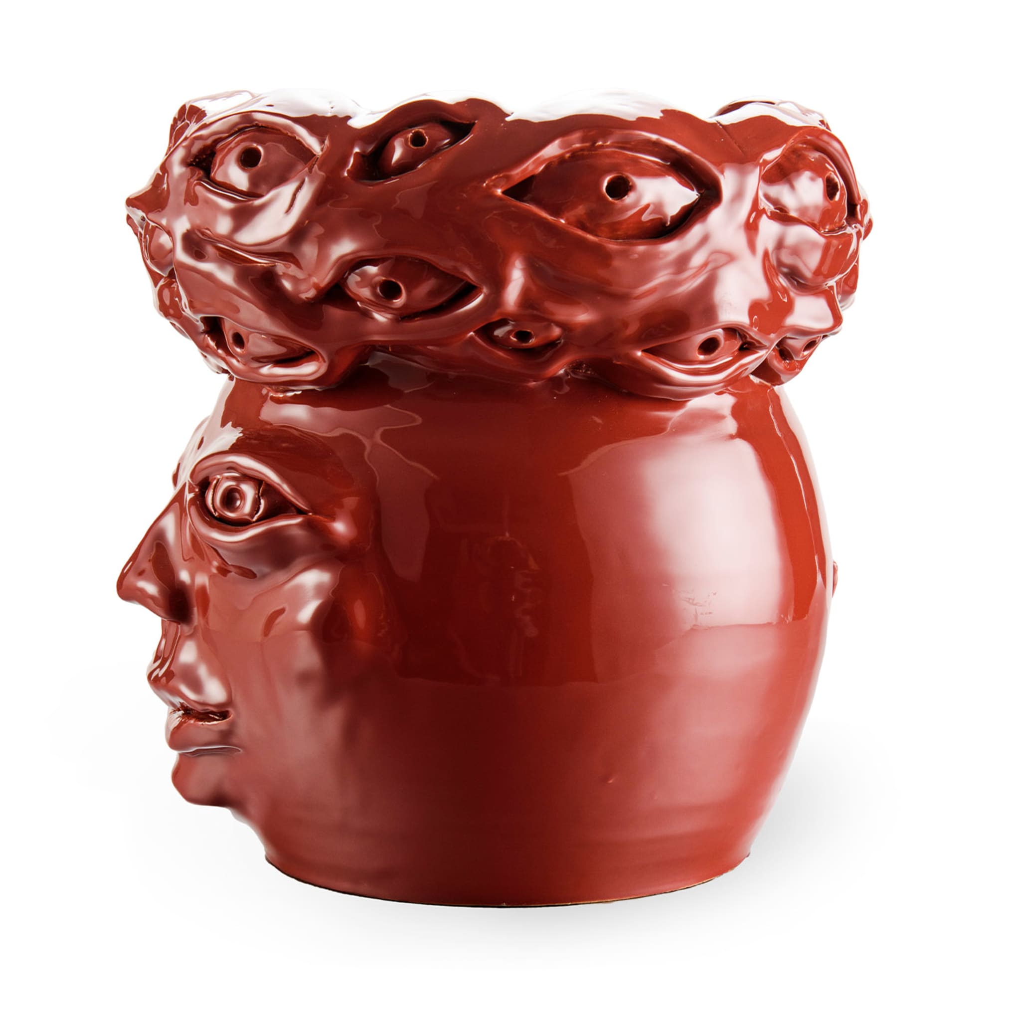 Red Eye Moorish Head Vase - Alternative view 2