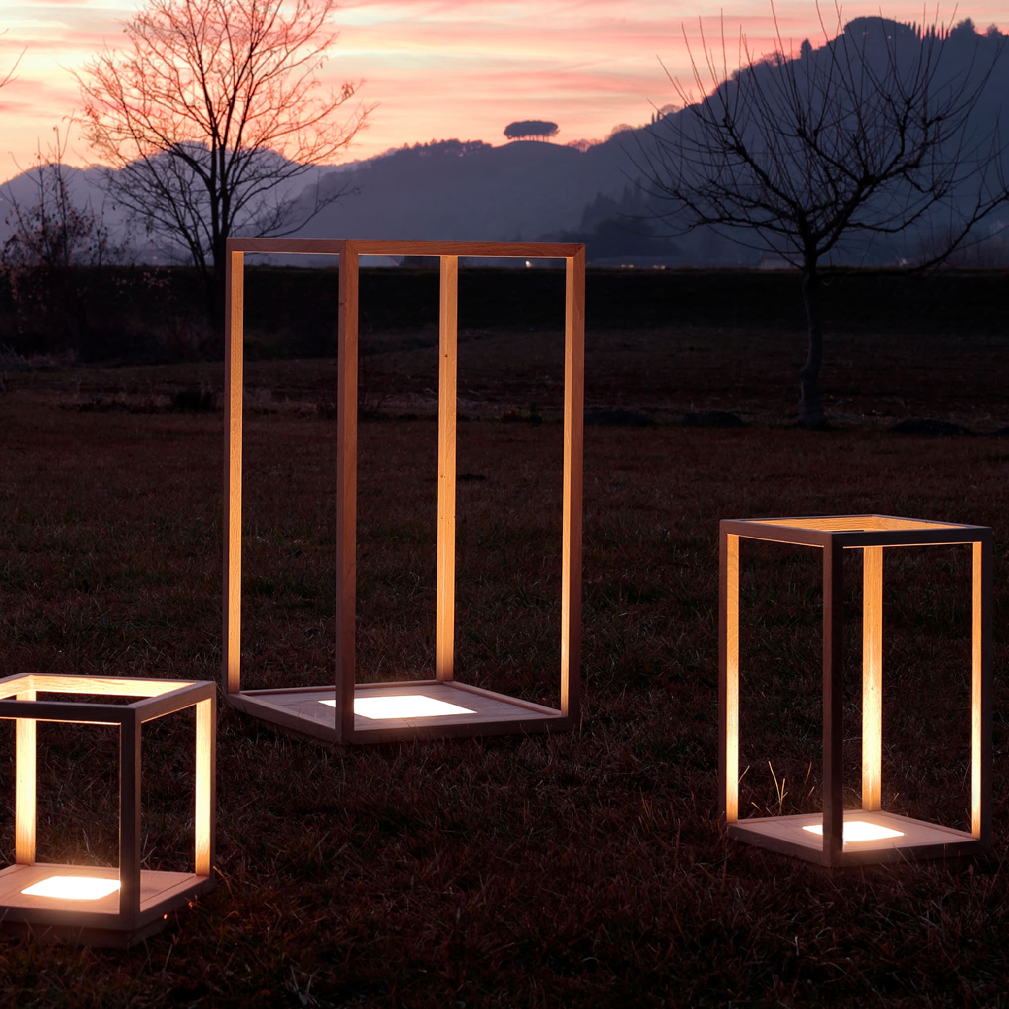 Lantern Cube Table Lamp - Alternative view 2