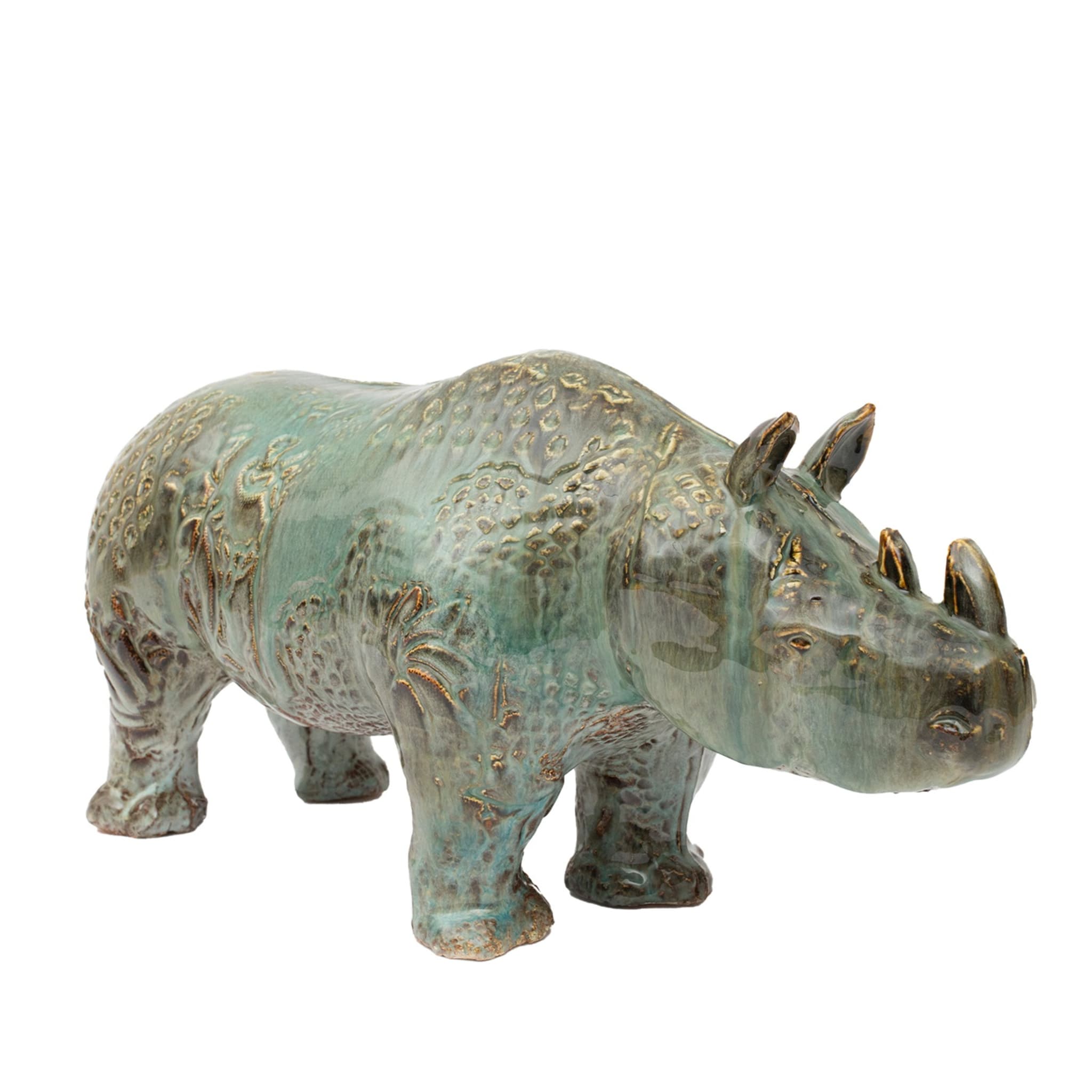 Sculpture de rhinocéros #1 - Vue principale