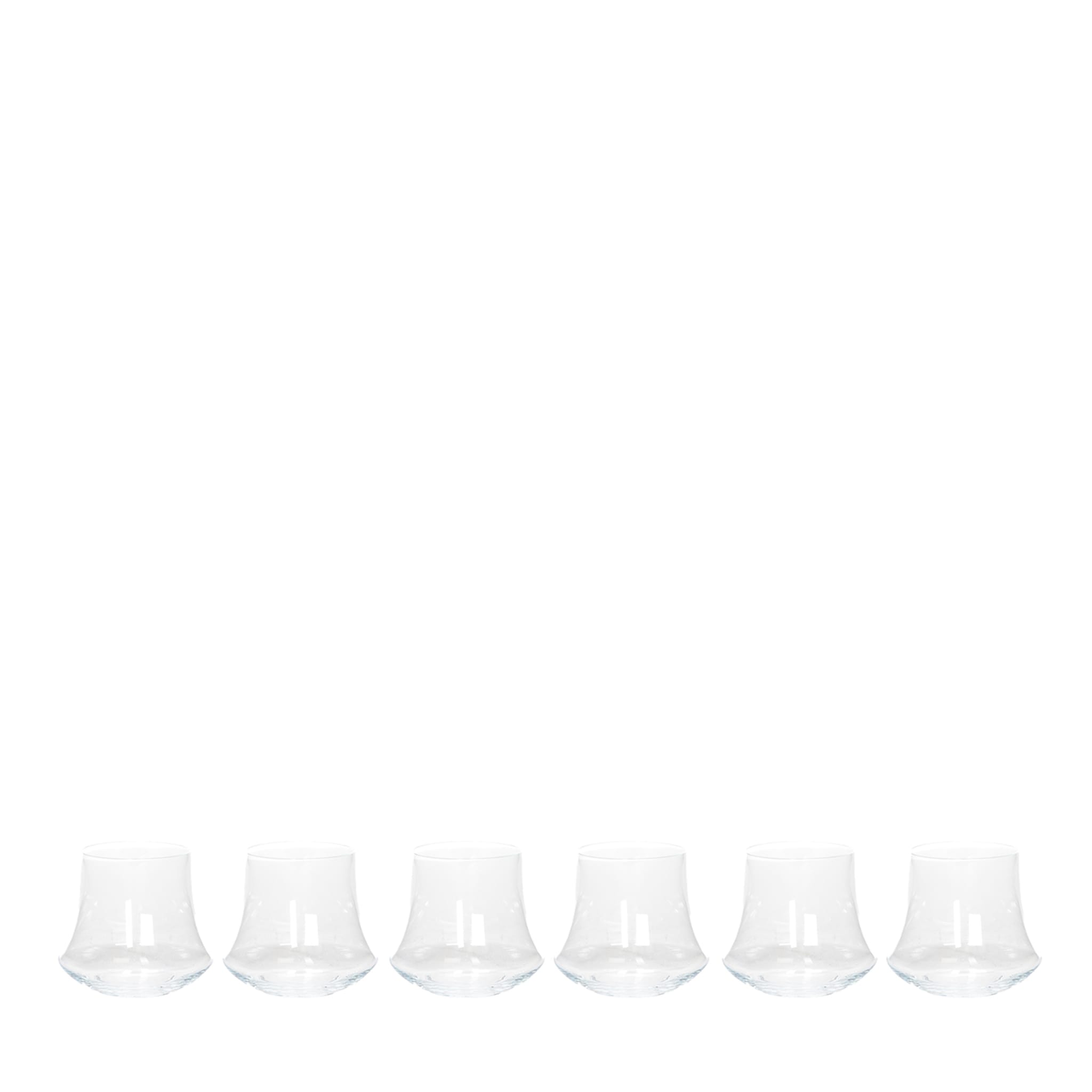 Set di 6 bicchieri trasparenti Maxi Minimes - Vista principale