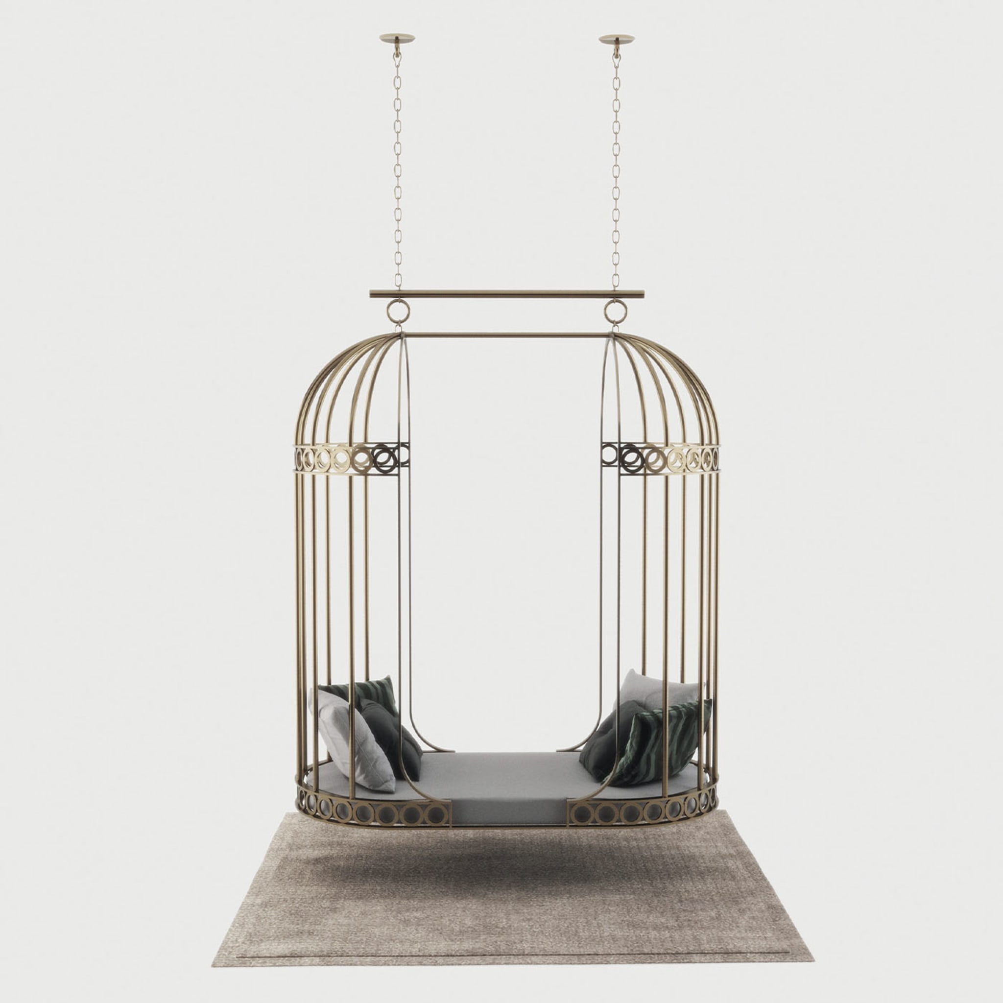 Double Swing Suspended Sofa - Alternative view 2