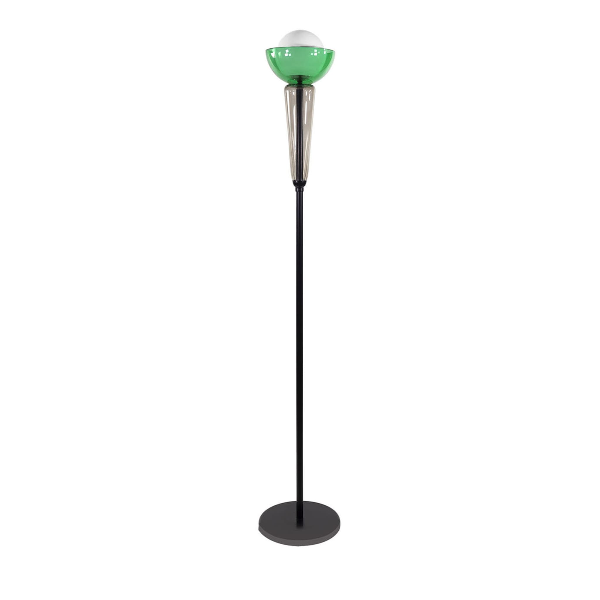 Cioppo PT Green Glass Floor Lamp - Main view