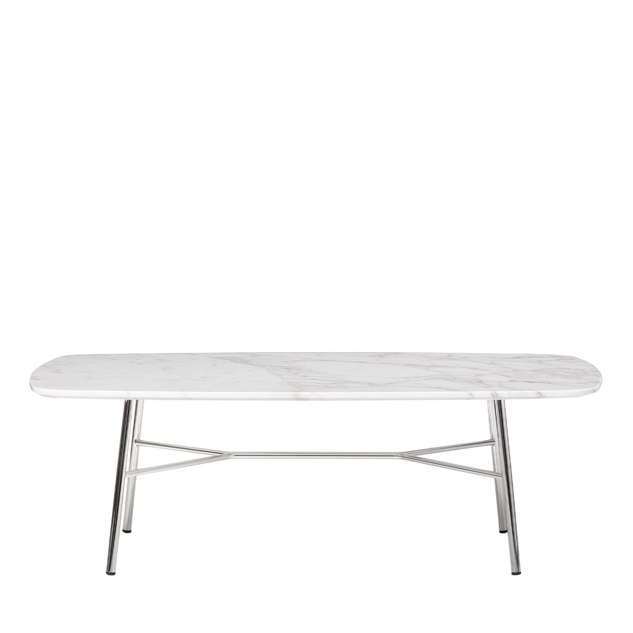 0128/S Table basse Yuki avec plateau Carrara par Ep Studio - Vue principale